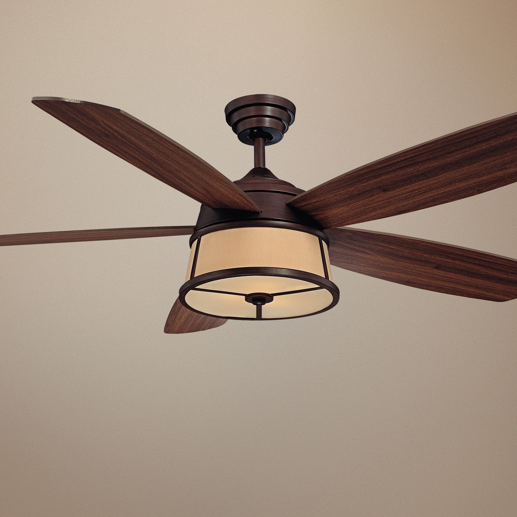 52" San Remo Copper Basin Ceiling Fan