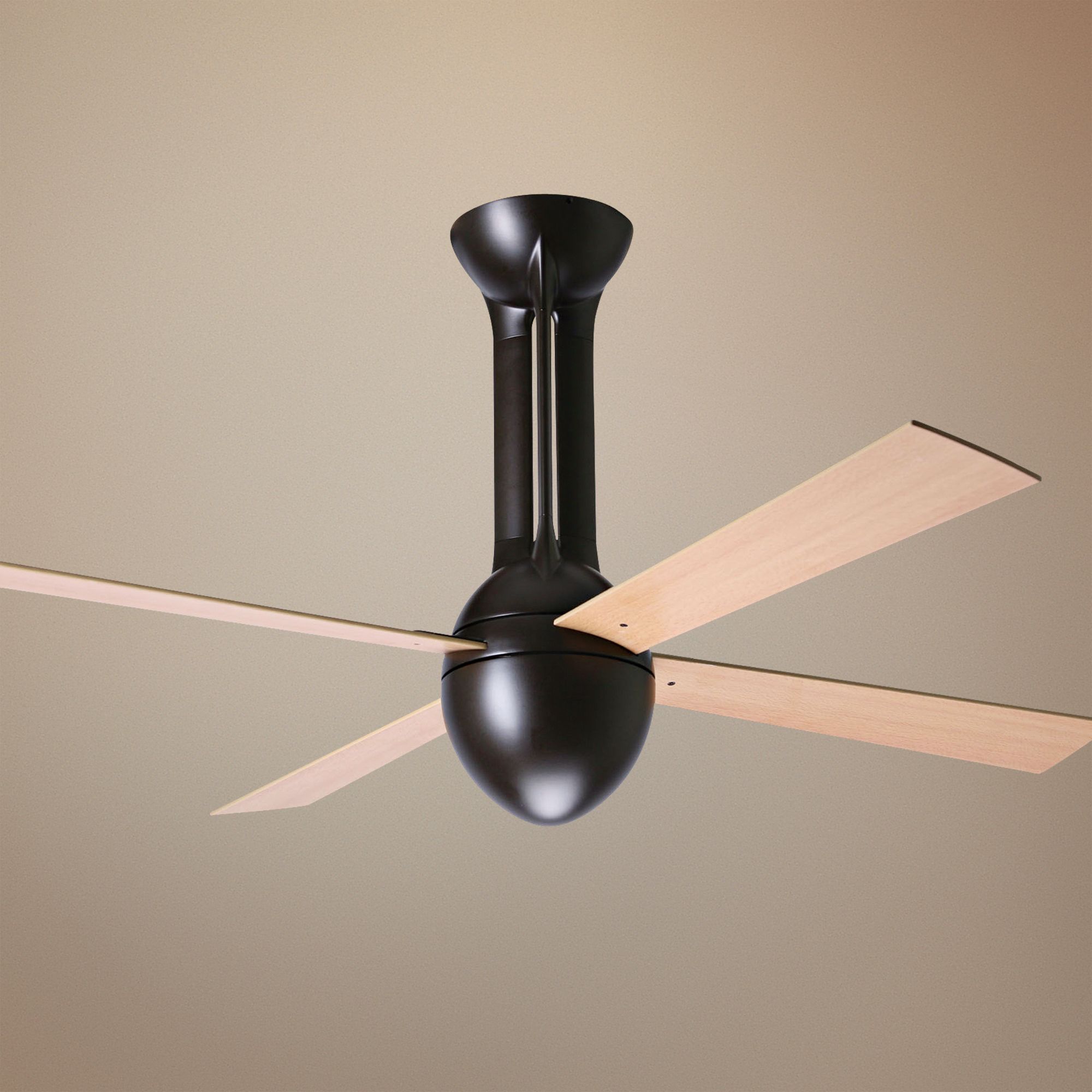 52" Period Arts Eclipse Bronze Maple Ceiling Fan