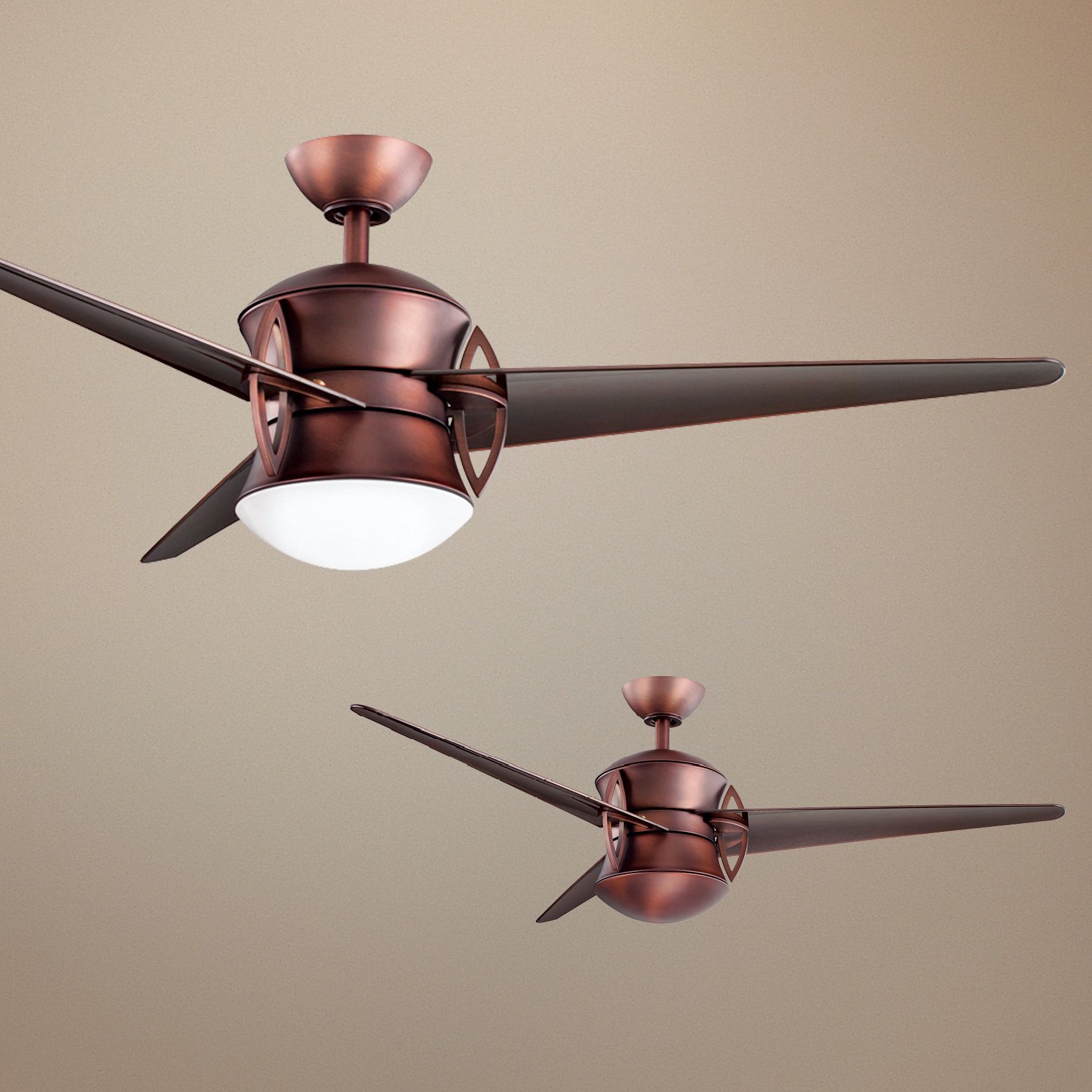 52" Kichler Cadence Oil-Brushed Bronze Ceiling Fan