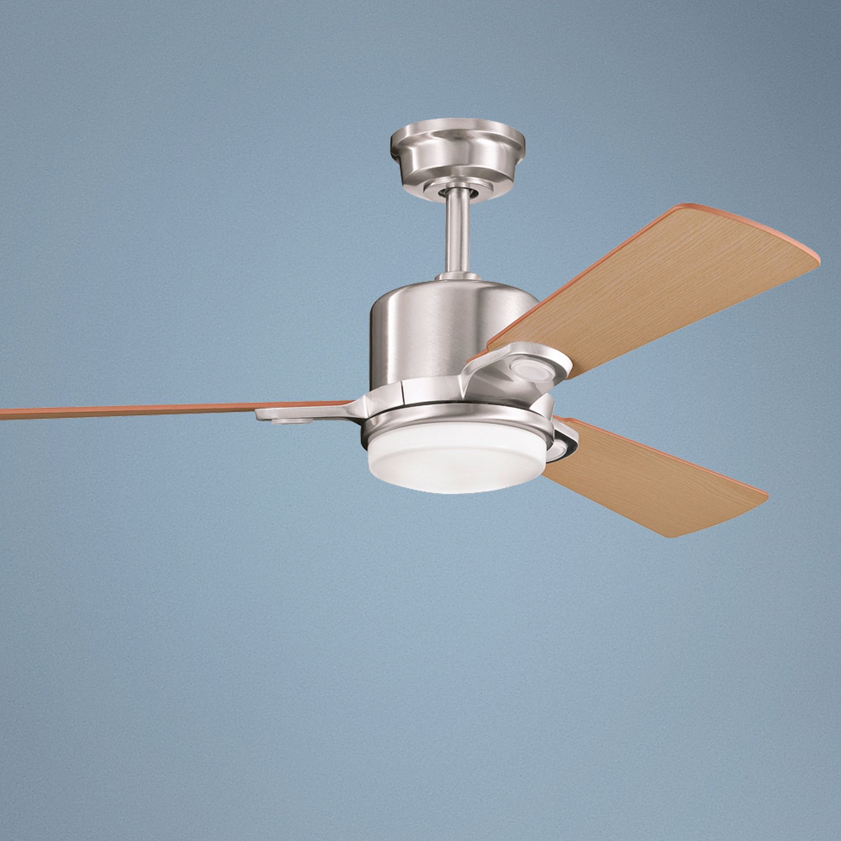 48" Kichler Celino Brushed Stainless Steel Ceiling Fan