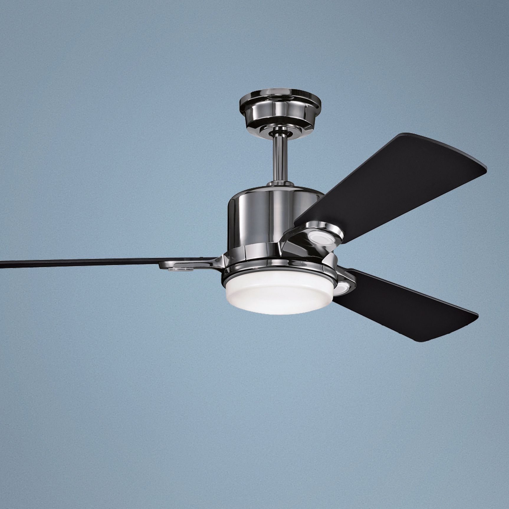 48" Kichler Celino Midnight Chrome  Ceiling Fan
