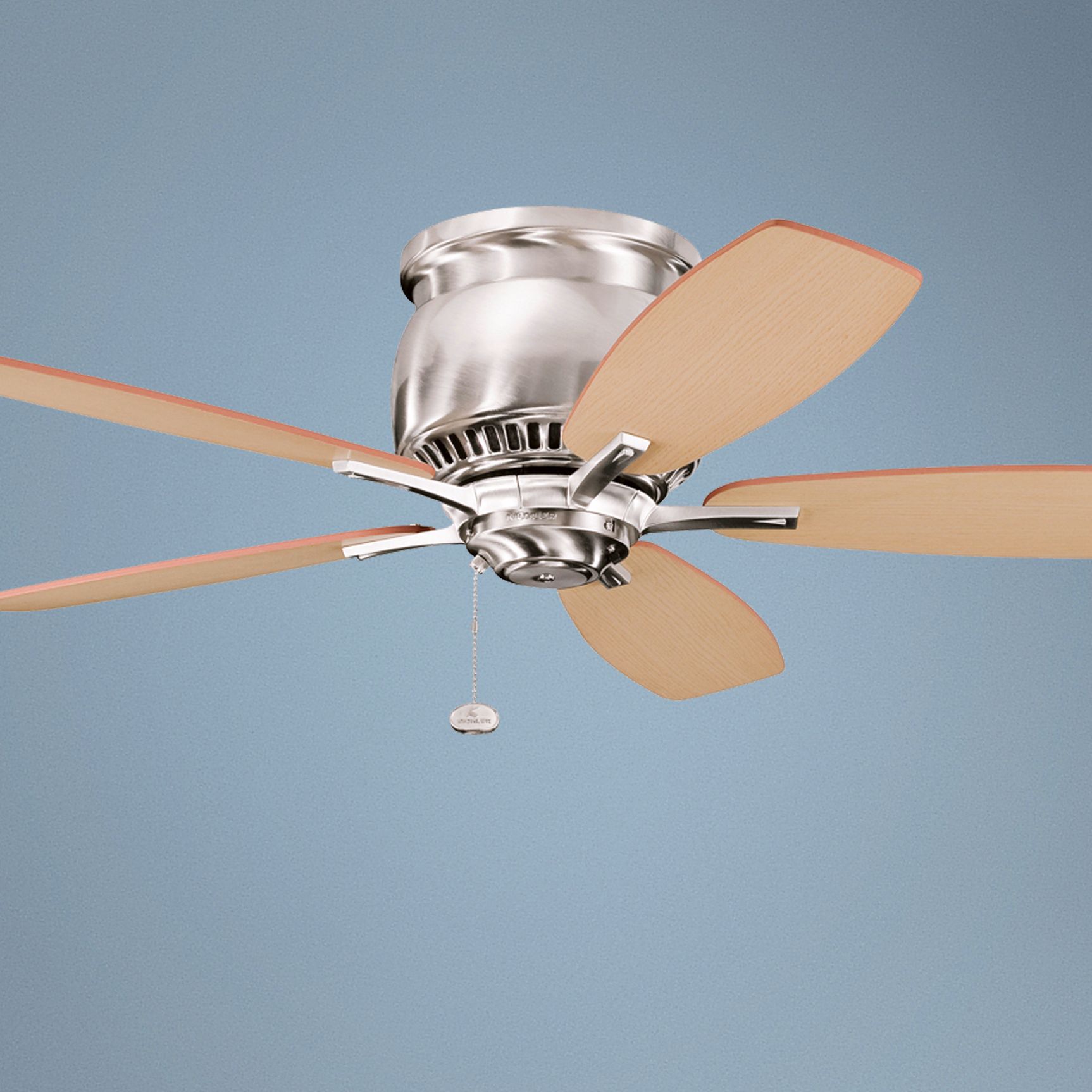 42" Kichler Richland II Brushed Steel Ceiling Fan
