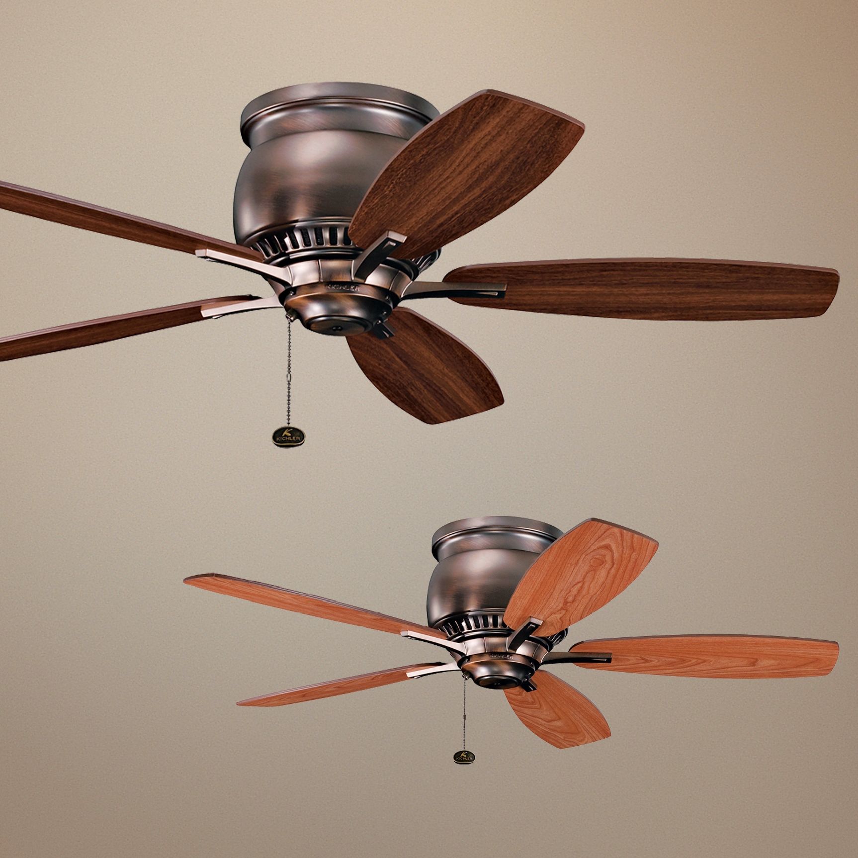 42" Kichler Richland II Oil Brushed Bronze Ceiling Fan
