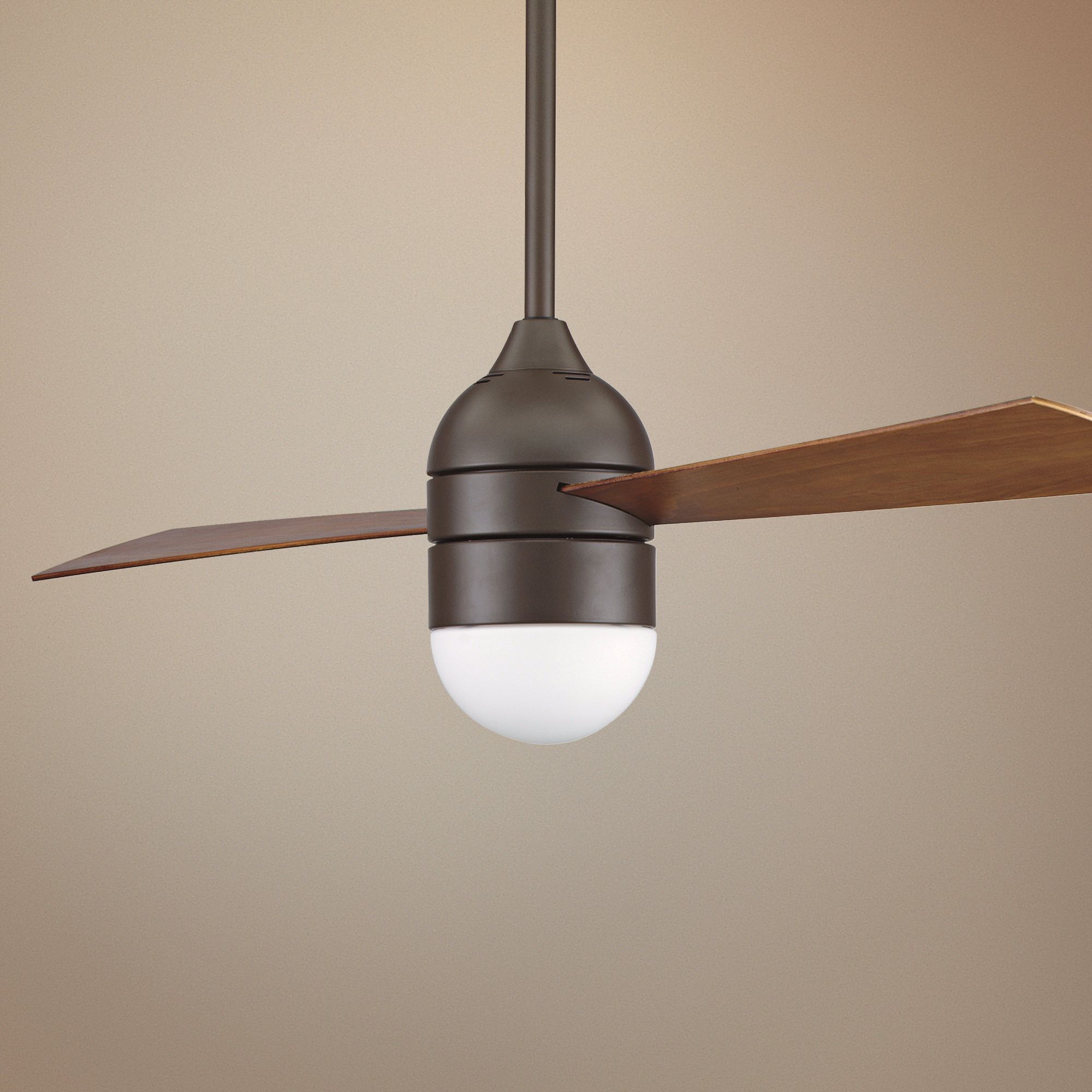52" Fanimation Involution Bronze Ceiling Fan with Light Kit