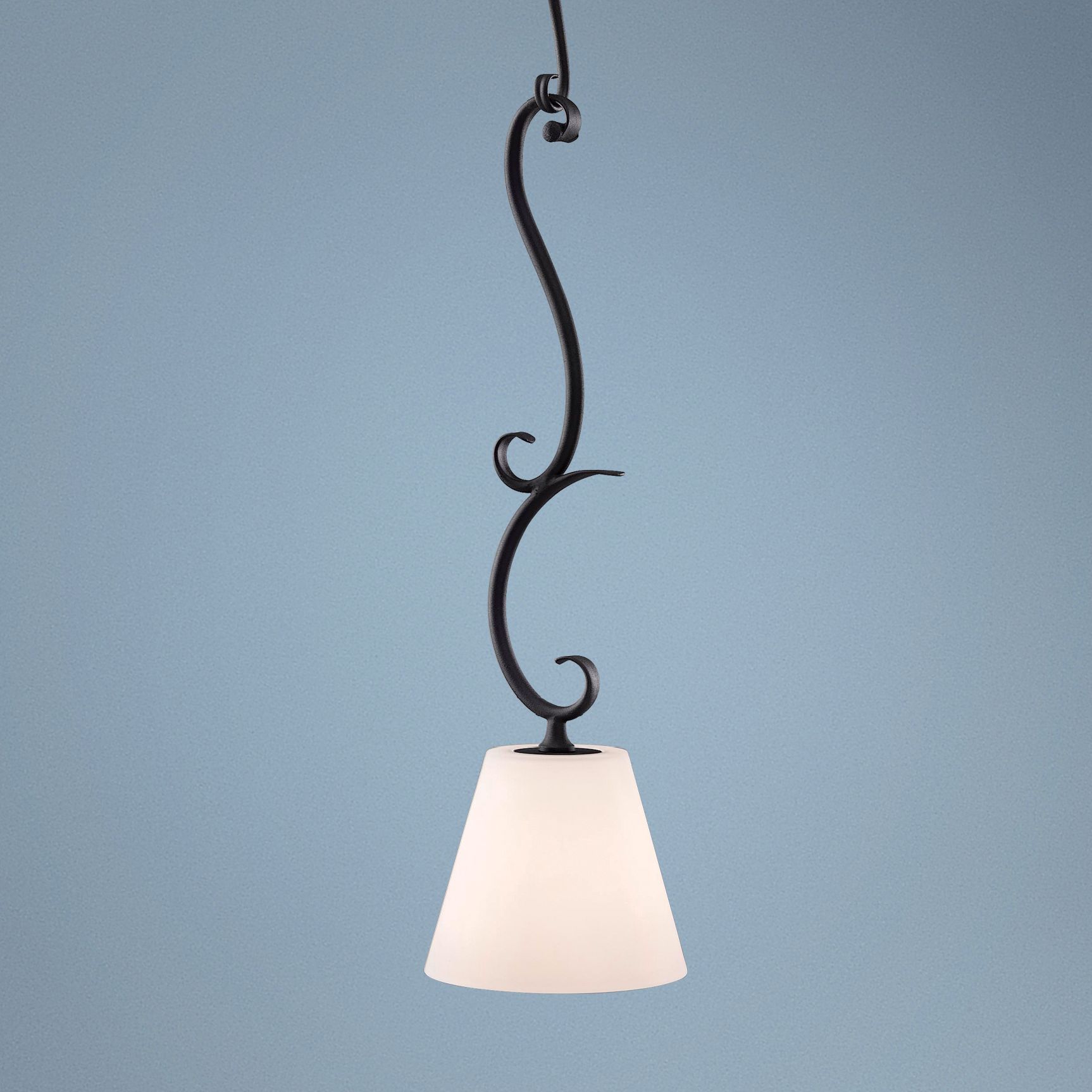 Murray Feiss Peyton 7" Wide Mini Pendant Chandelier
