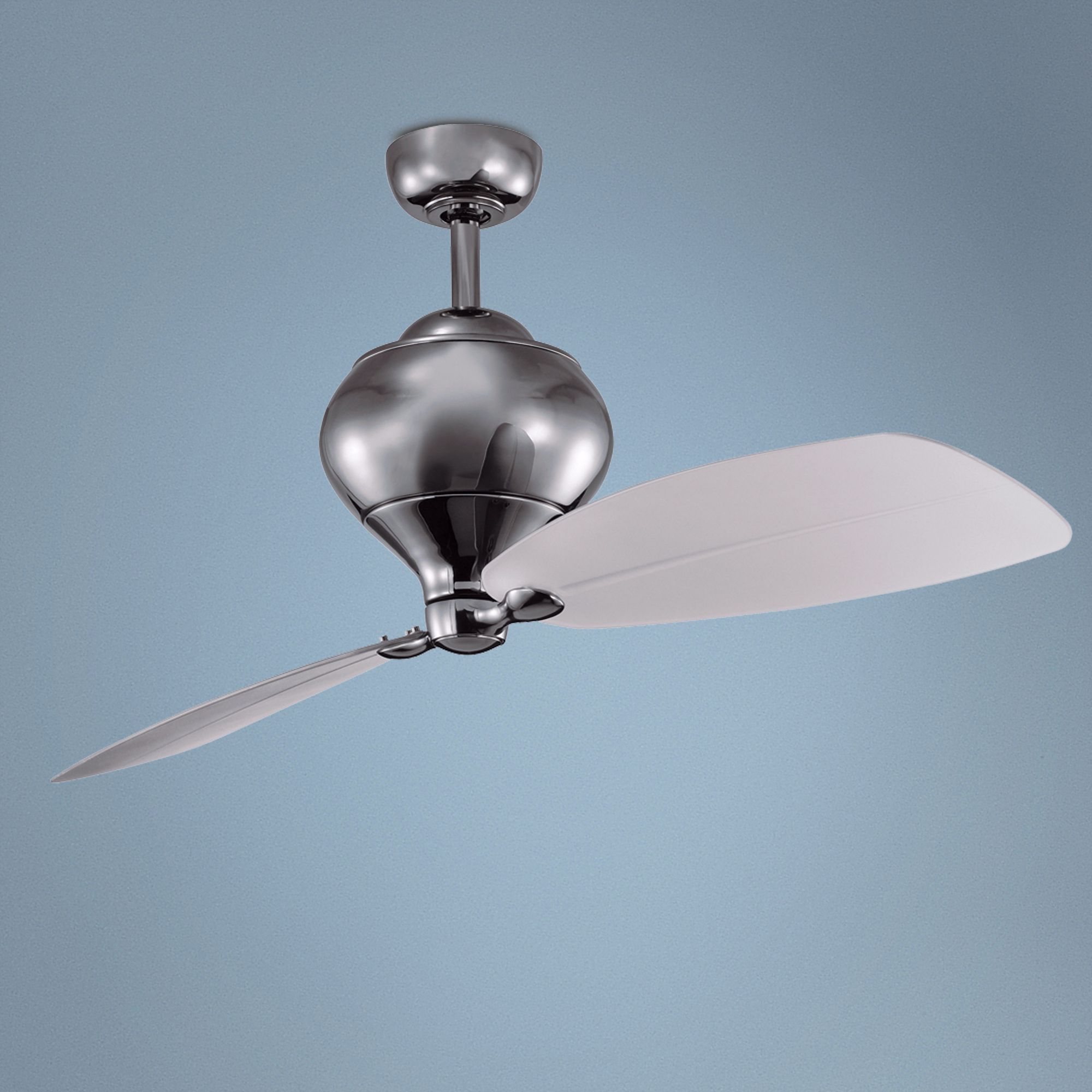 52" Kichler Arius Midnight Chrome Ceiling Fan