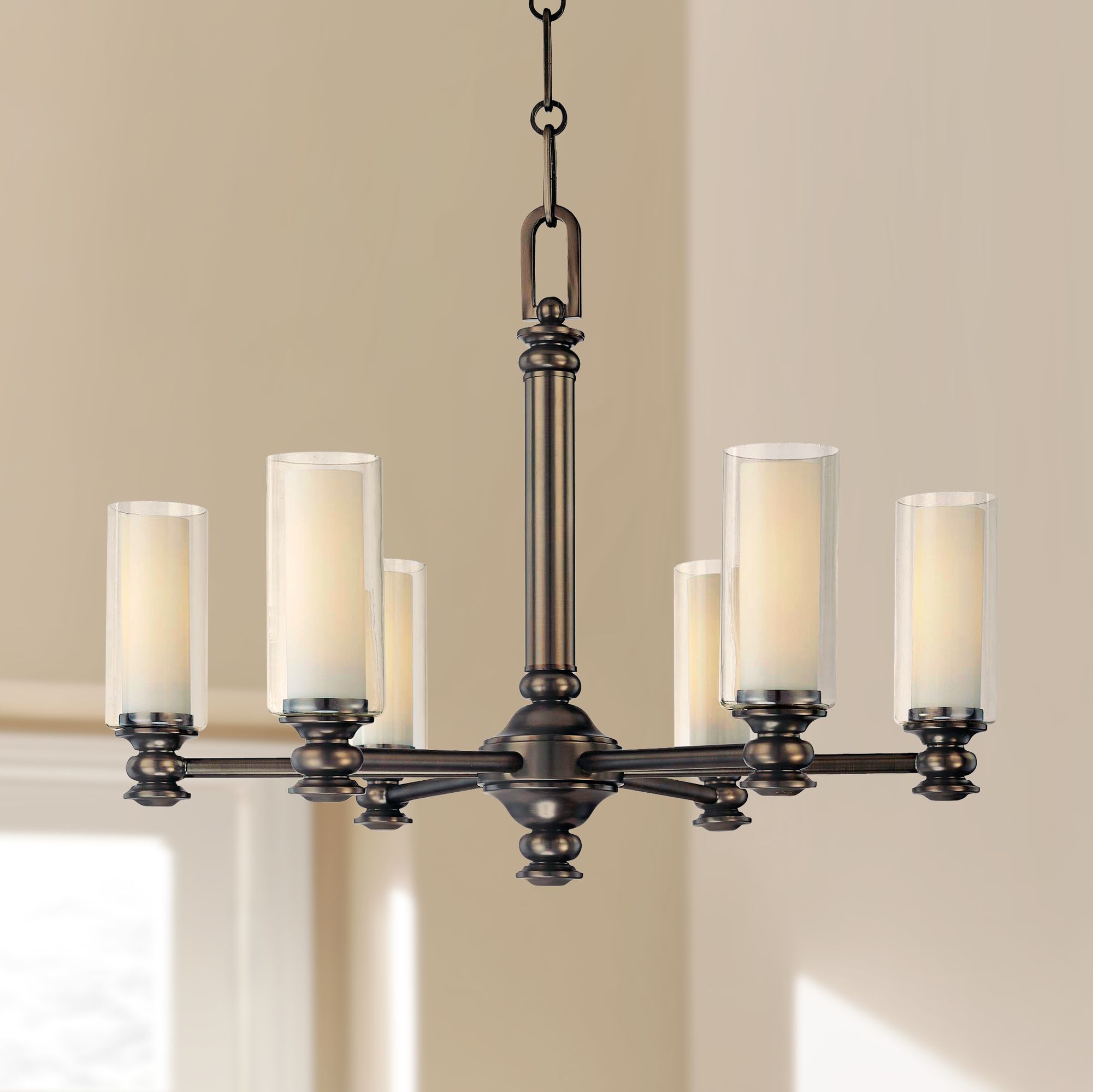 Minka Harvard Court Collection 6-Light Chandelier