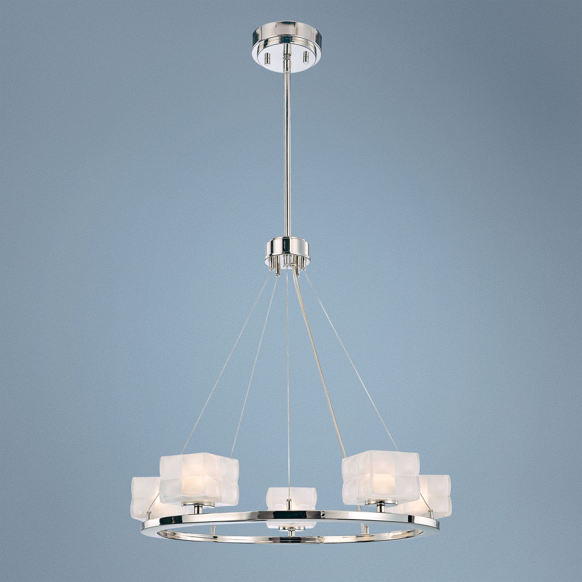 George Kovacs Squared 23" Wide Pendant Light