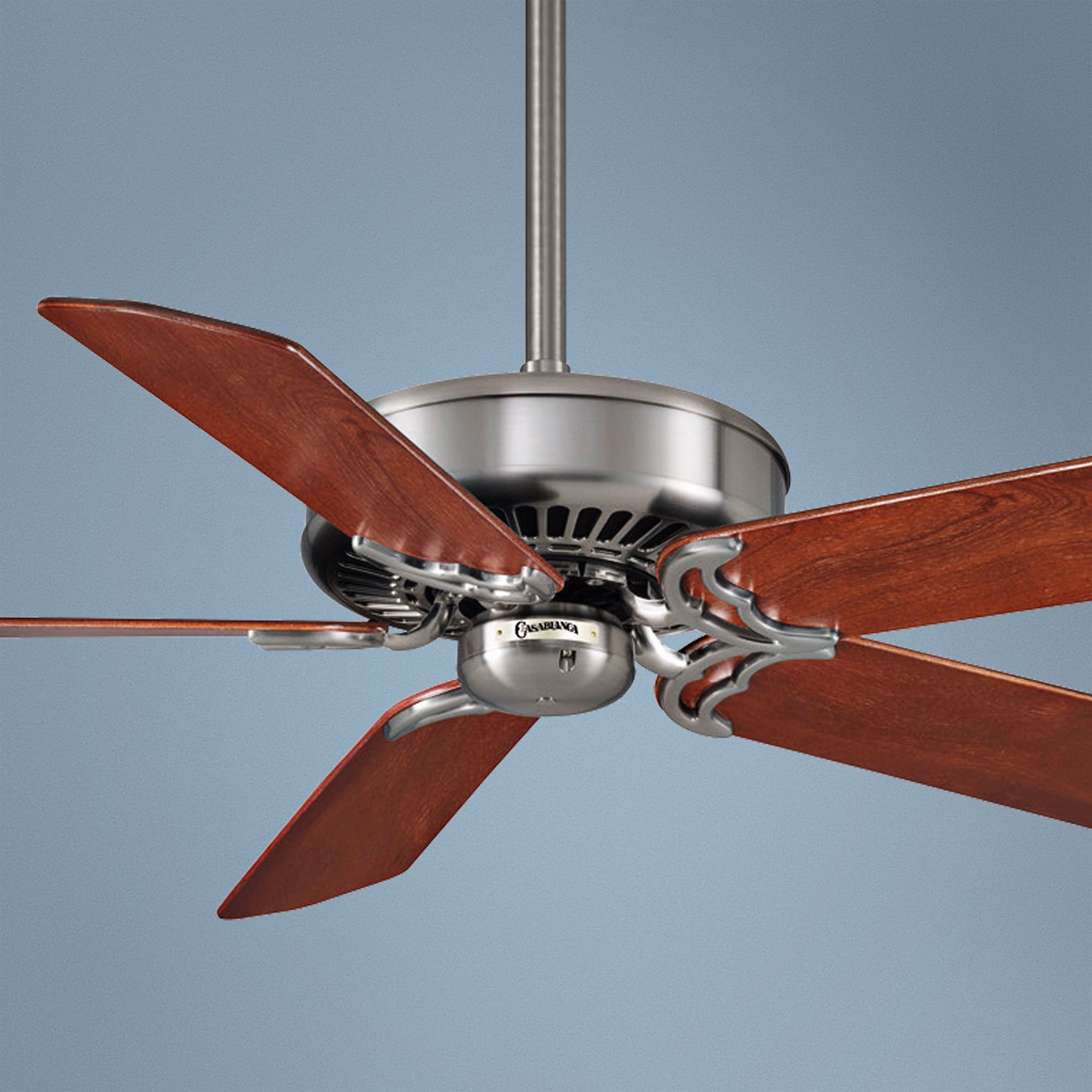 50" Casablanca Panama Inteli-Touch Nickel Ceiling Fan