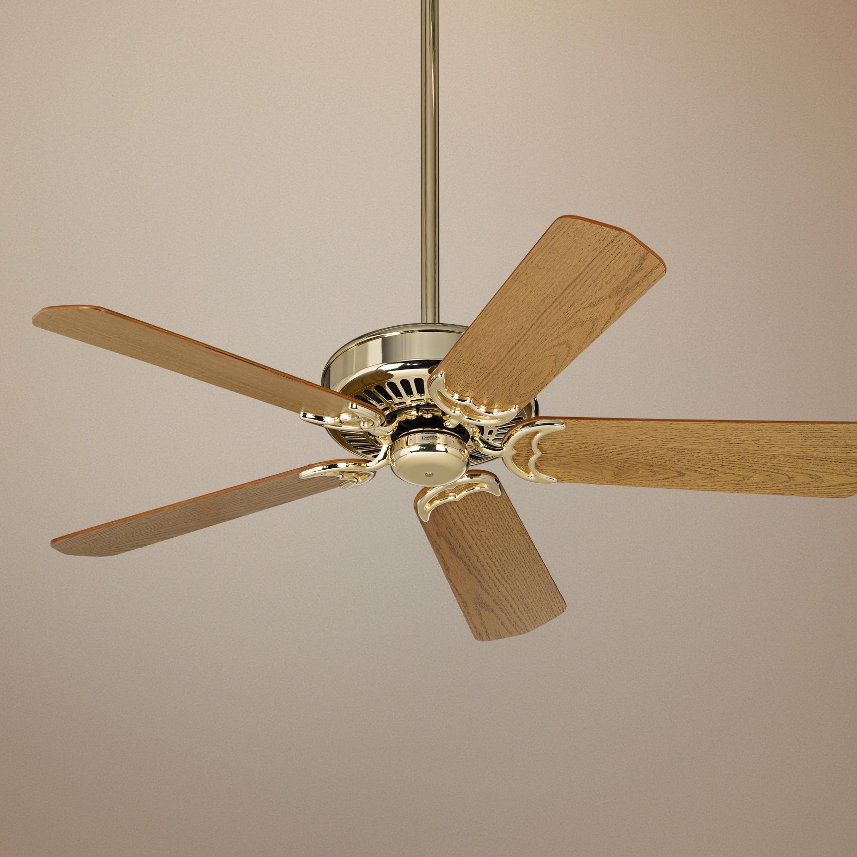 50" Casablanca Panama Bright Brass Ceiling Fan