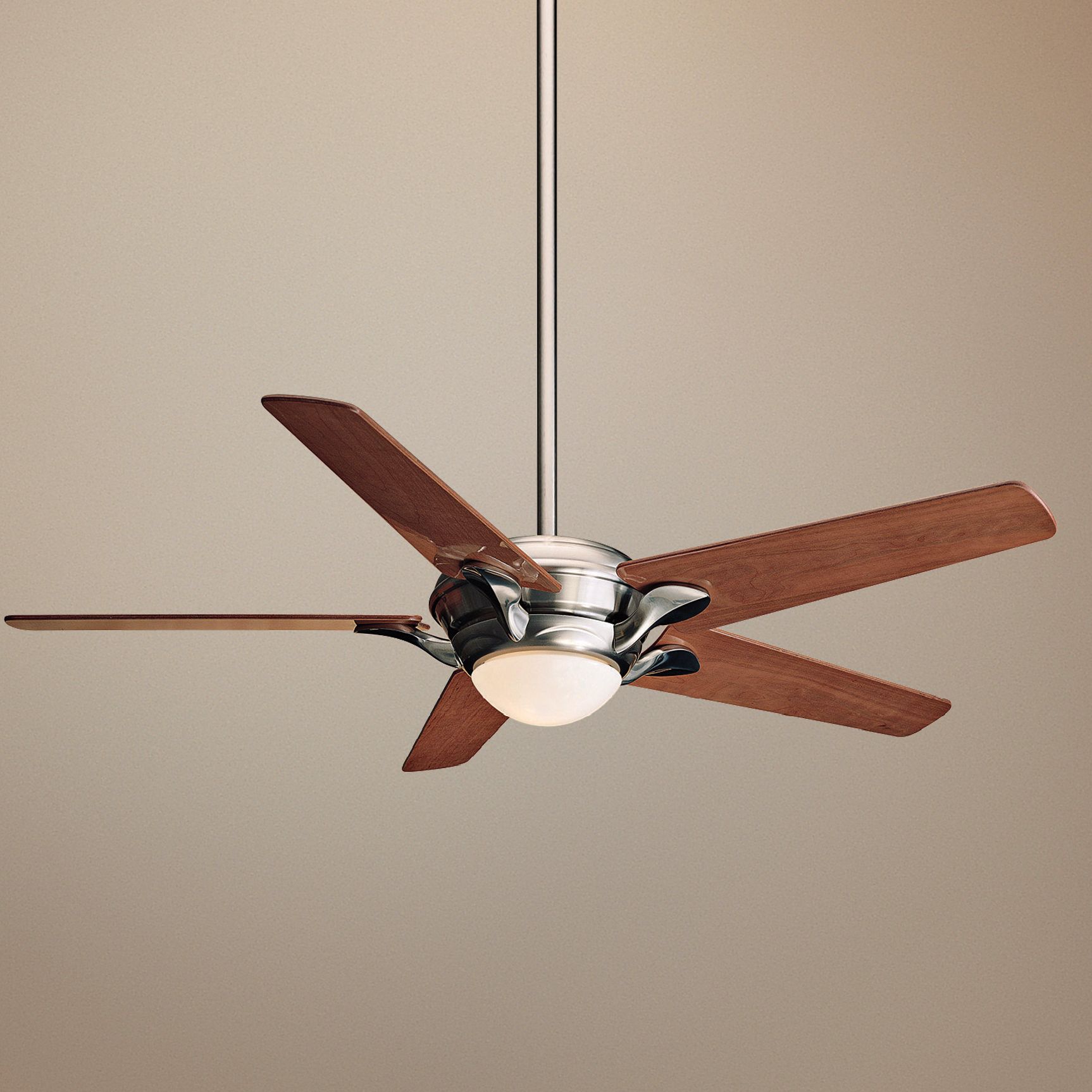 55" Casablanca Bel Air Brushed Nickel Ceiling Fan