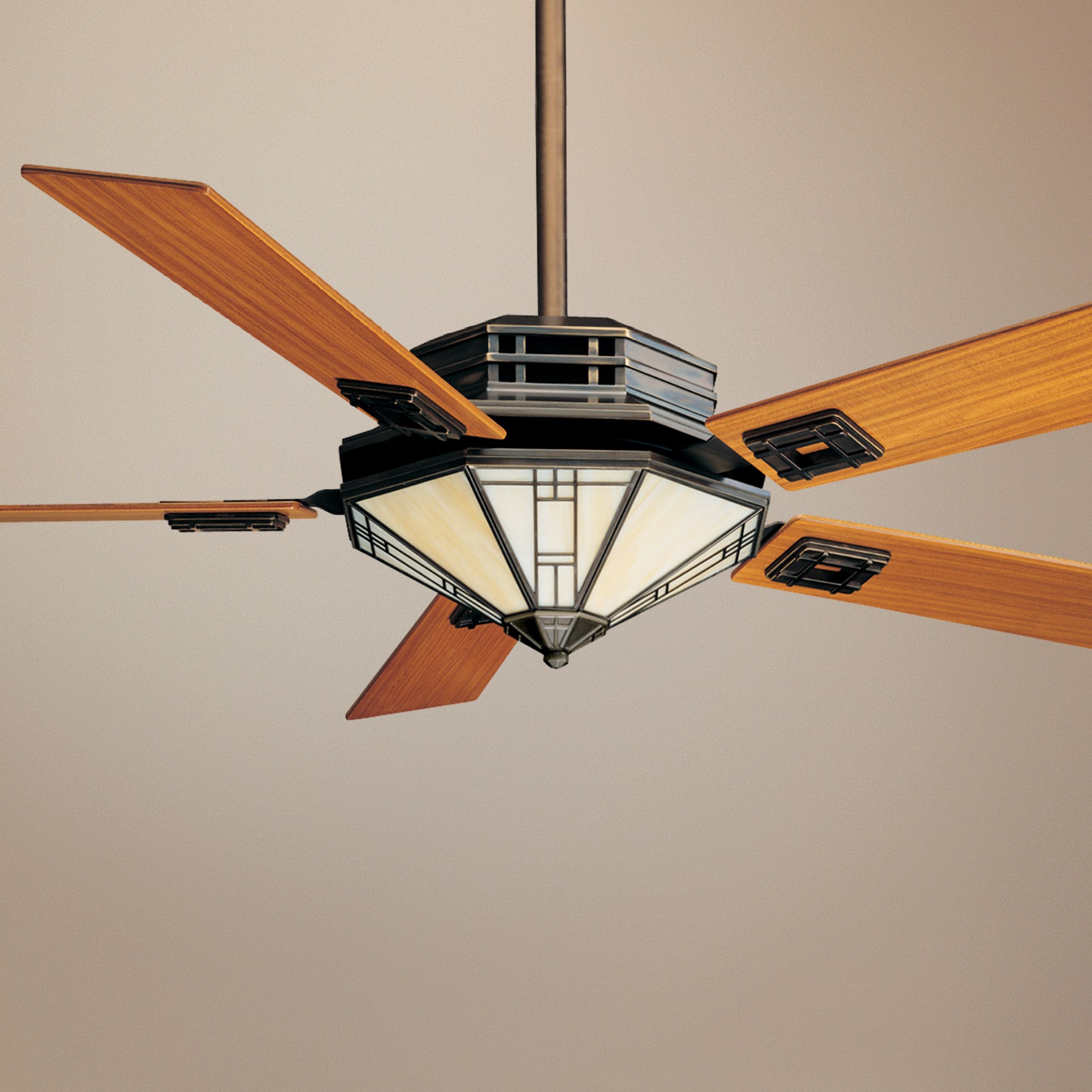 56" Casablanca Mission™ Bronze Patina Ceiling Fan