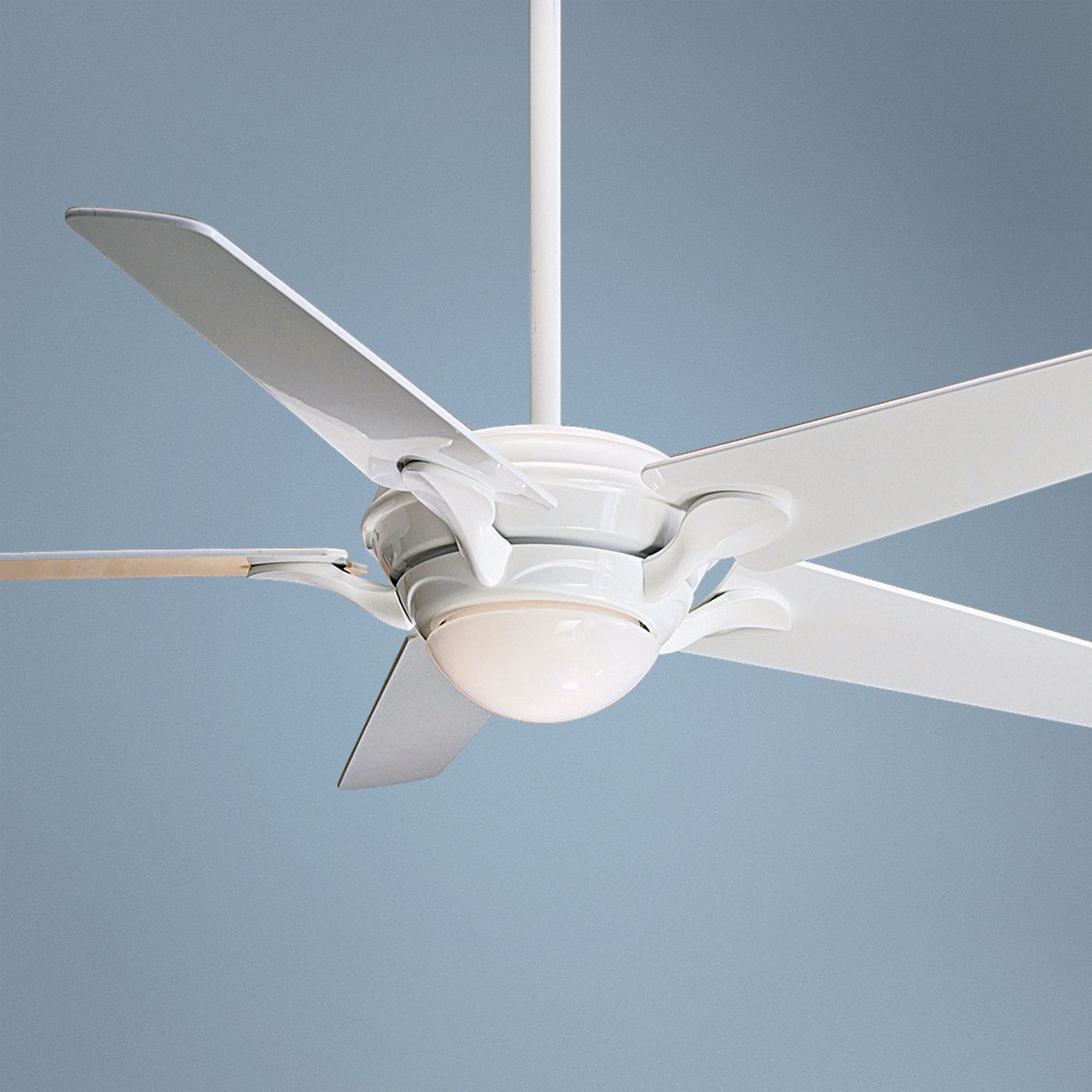 55" Casablanca Bel Air Snow White Ceiling Fan