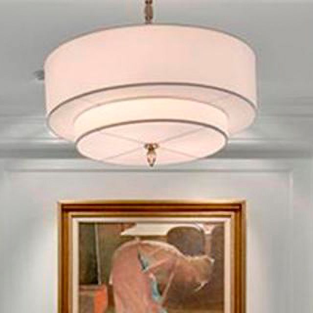 Crystorama Luxo Collection Brass 26" Wide Pendant Light