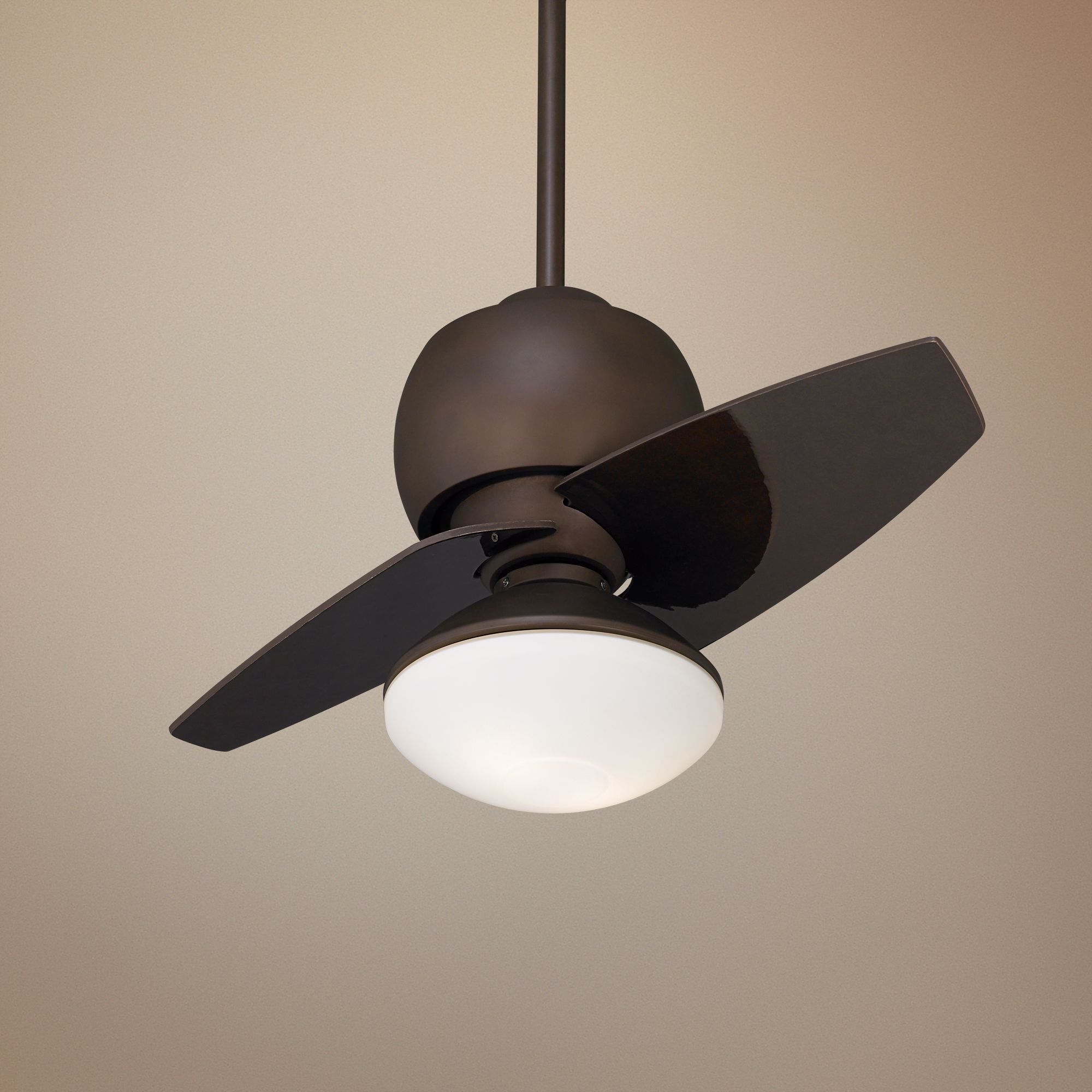 30" Entity ORB Damp Location Ceiling Fan with Light Kit