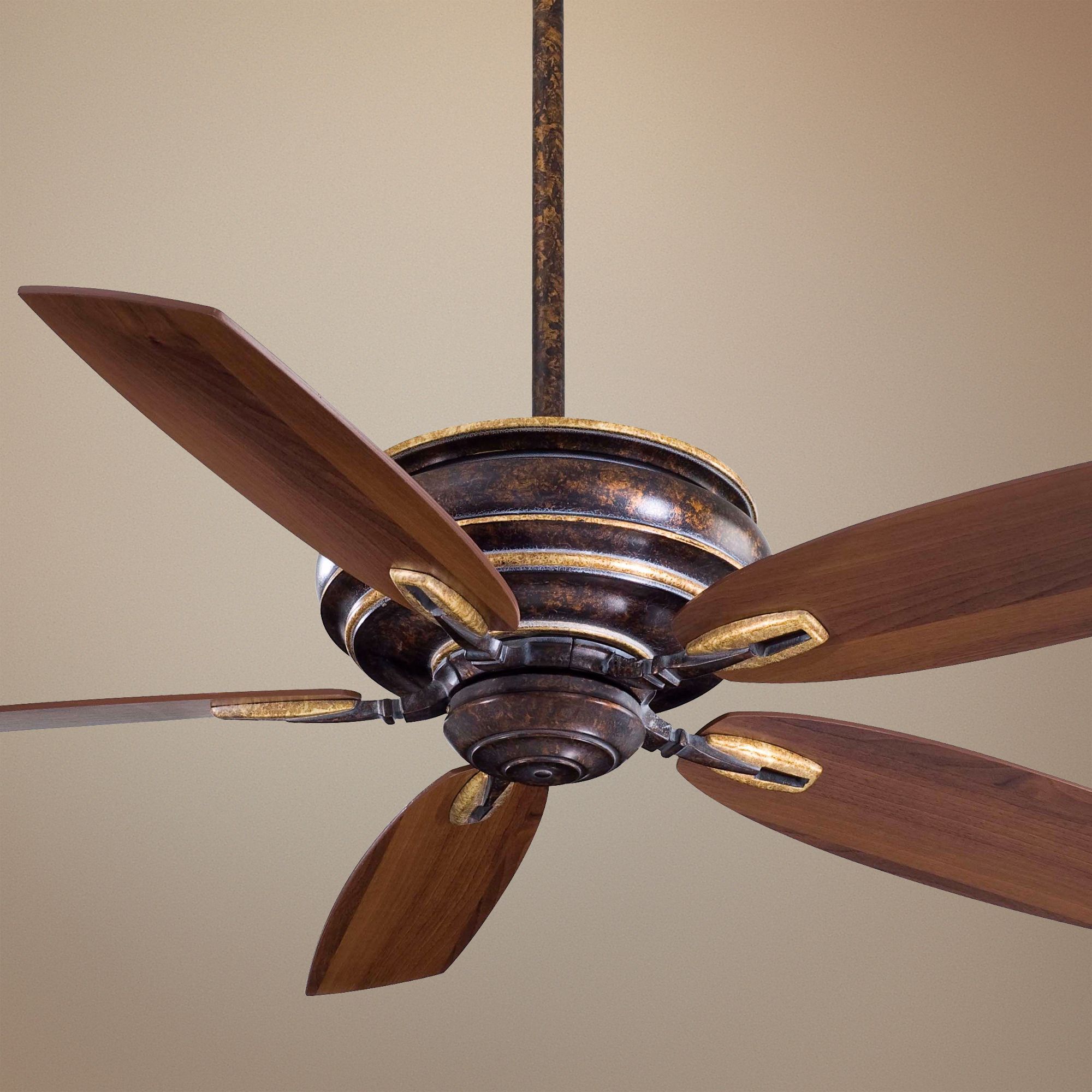 54" Minka Aire Timeless Mottled Copper Ceiling Fan