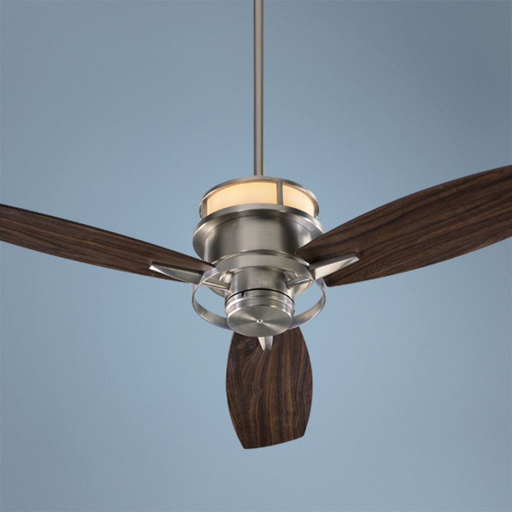 54" Quorum Bristol Satin Nickel Ceiling Fan