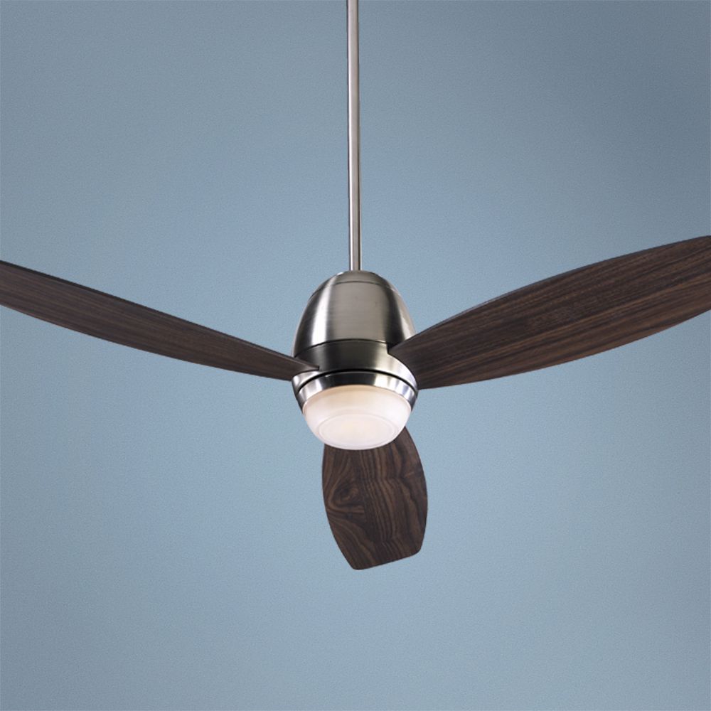 52" Quorum Bronx Satin Nickel Ceiling Fan