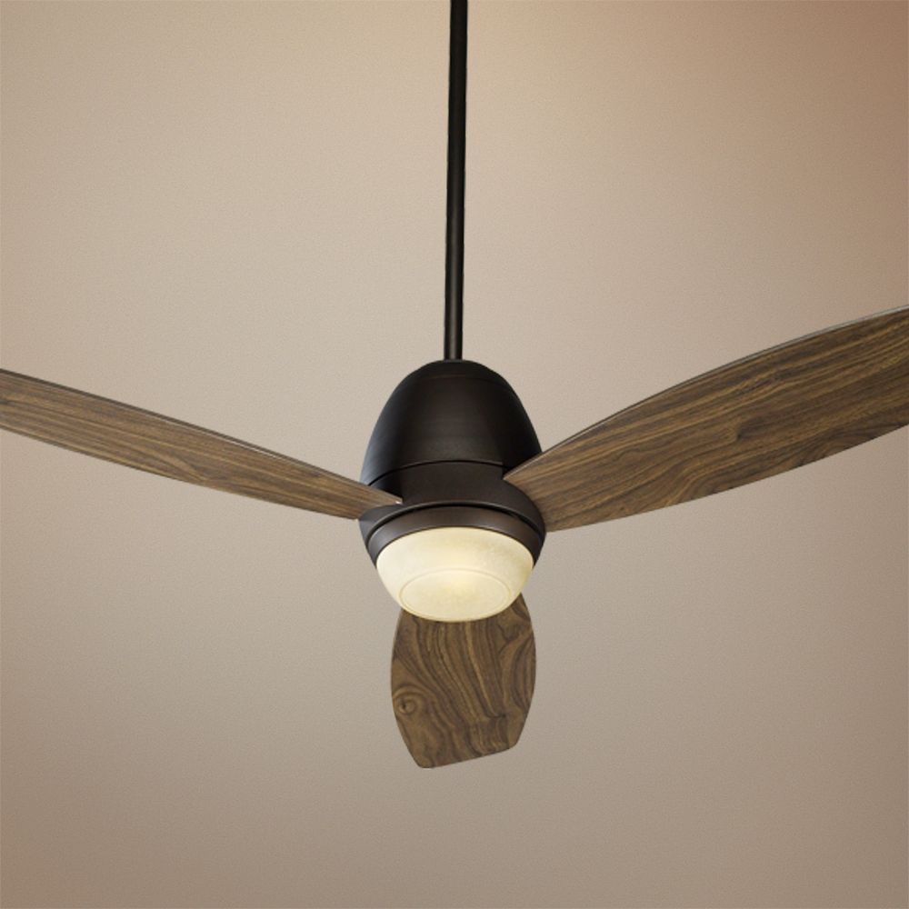 52" Quorum Bronx Oil-Rubbed Bronze Ceiling Fan