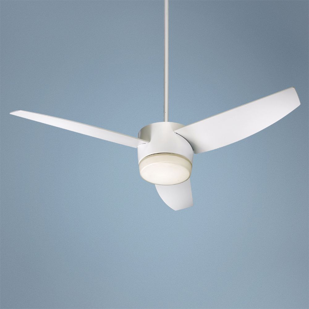 54" Quorum Trimark Studio White Ceiling Fan