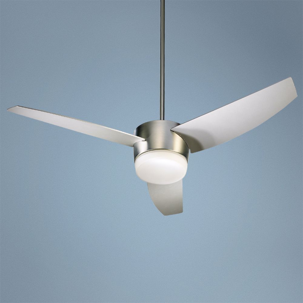 54" Quorum Trimark Satin Nickel Ceiling Fan