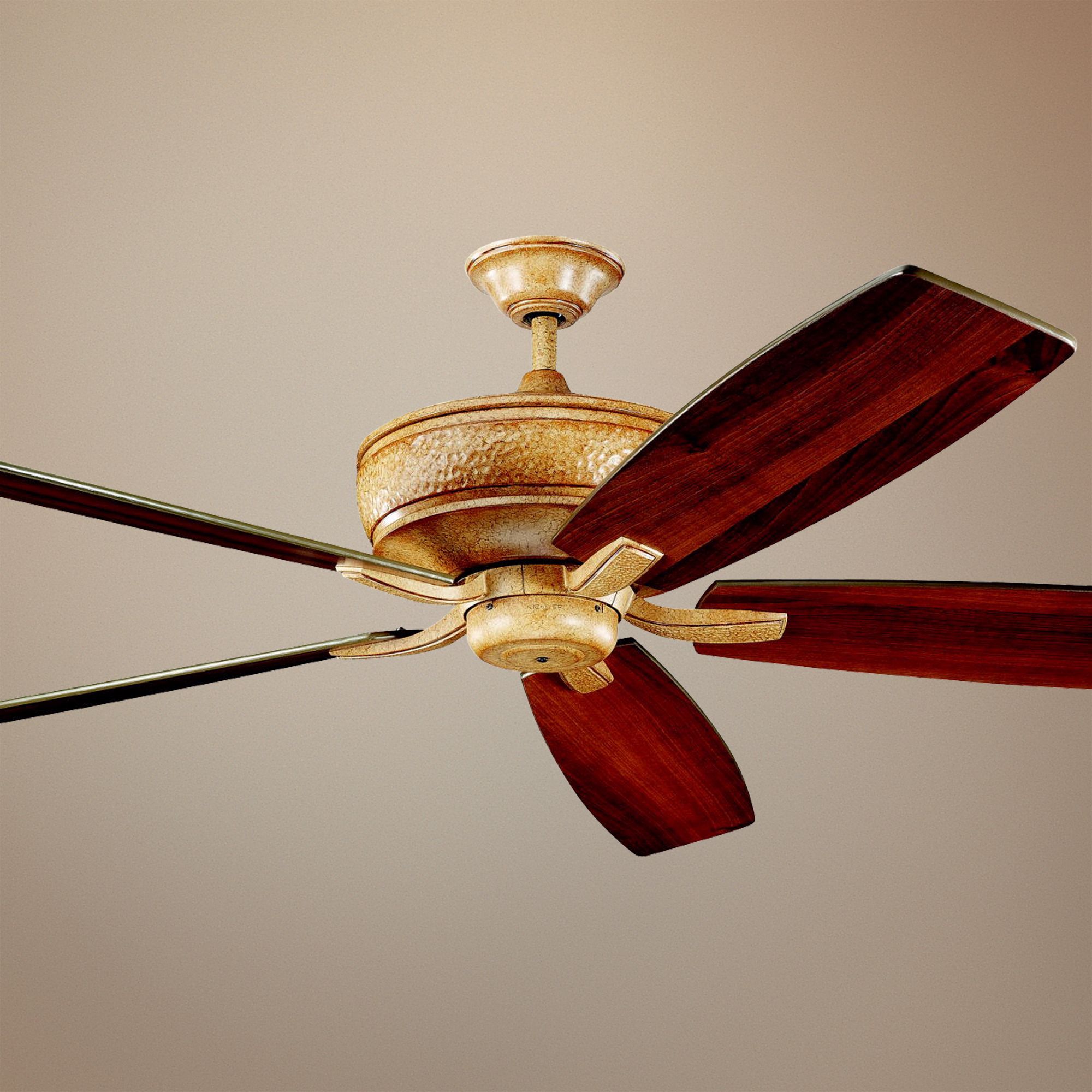 70" Kichler Monarch Wispy Brulee Ceiling Fan