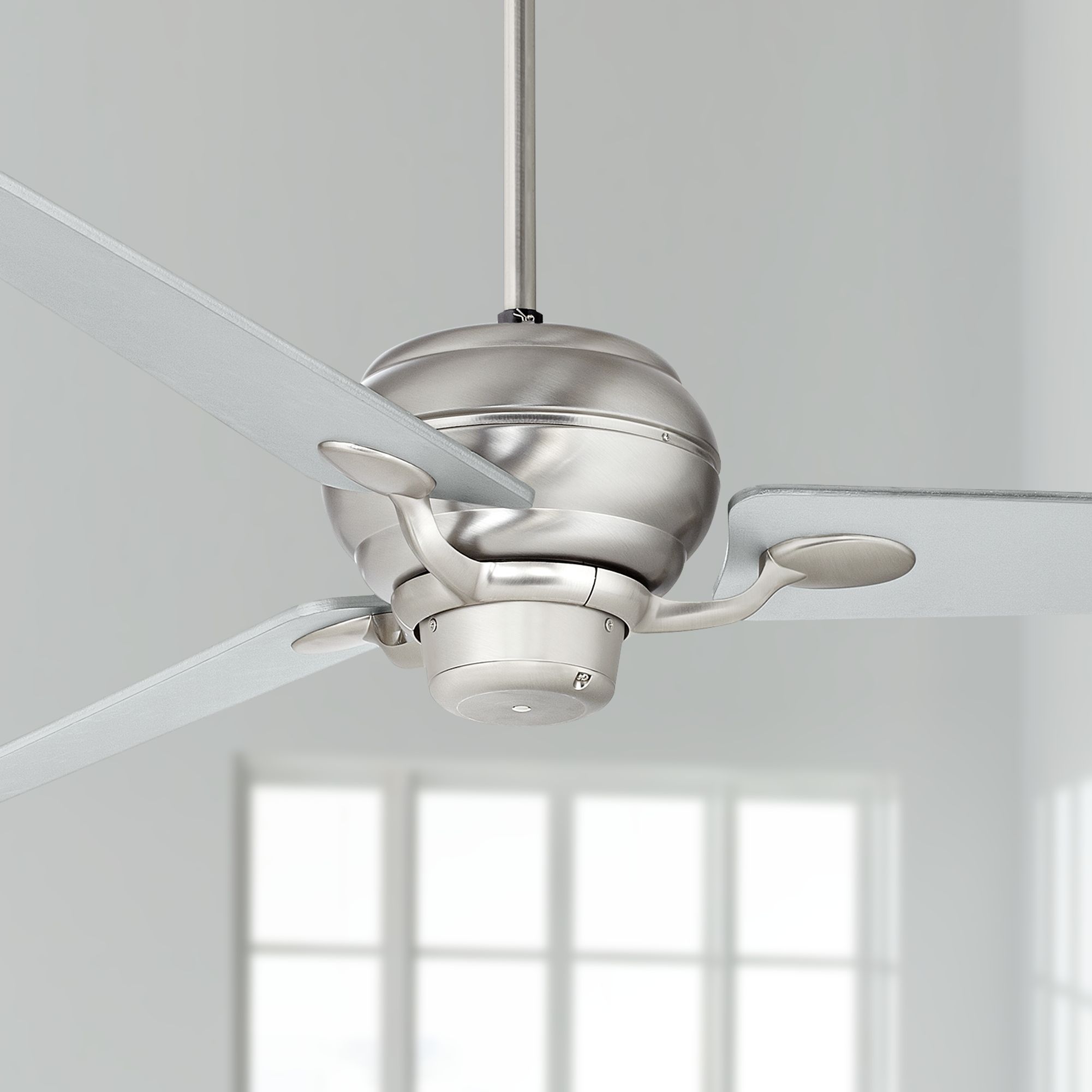 60" Spyder™ Brushed Steel  Three Blades Ceiling Fan