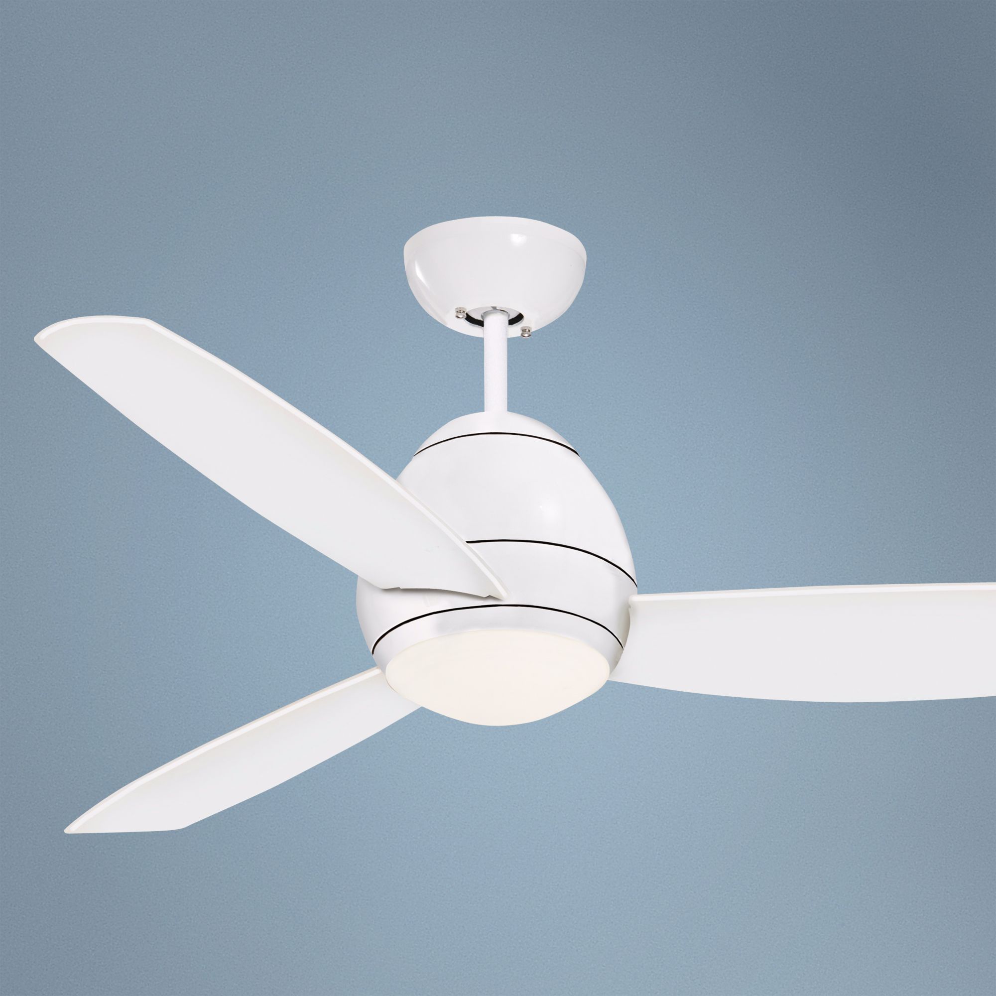 52" Emerson Curva White Ceiling Fan