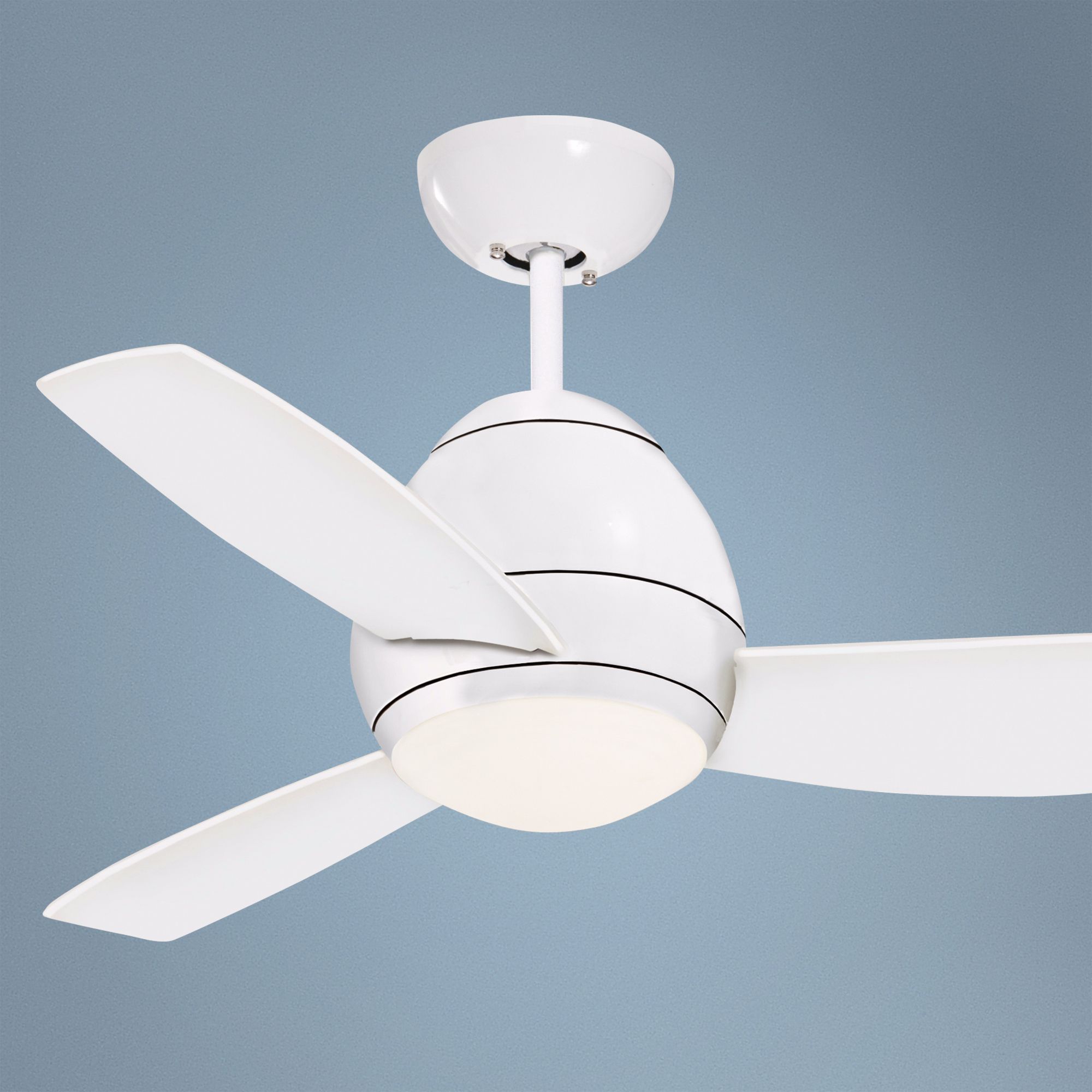 44" Emerson Curva White Ceiling Fan