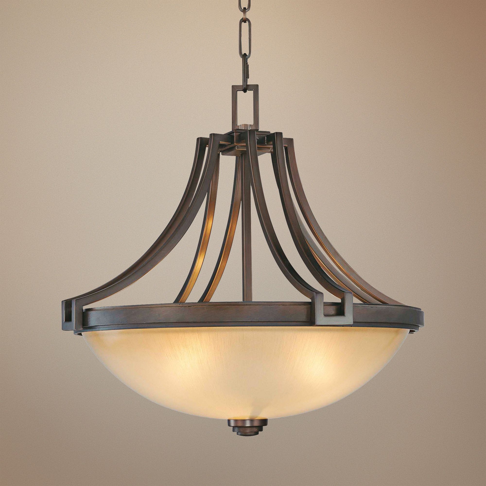 Walt Disney Signature Underscore 26" Wide Bowl Pendant