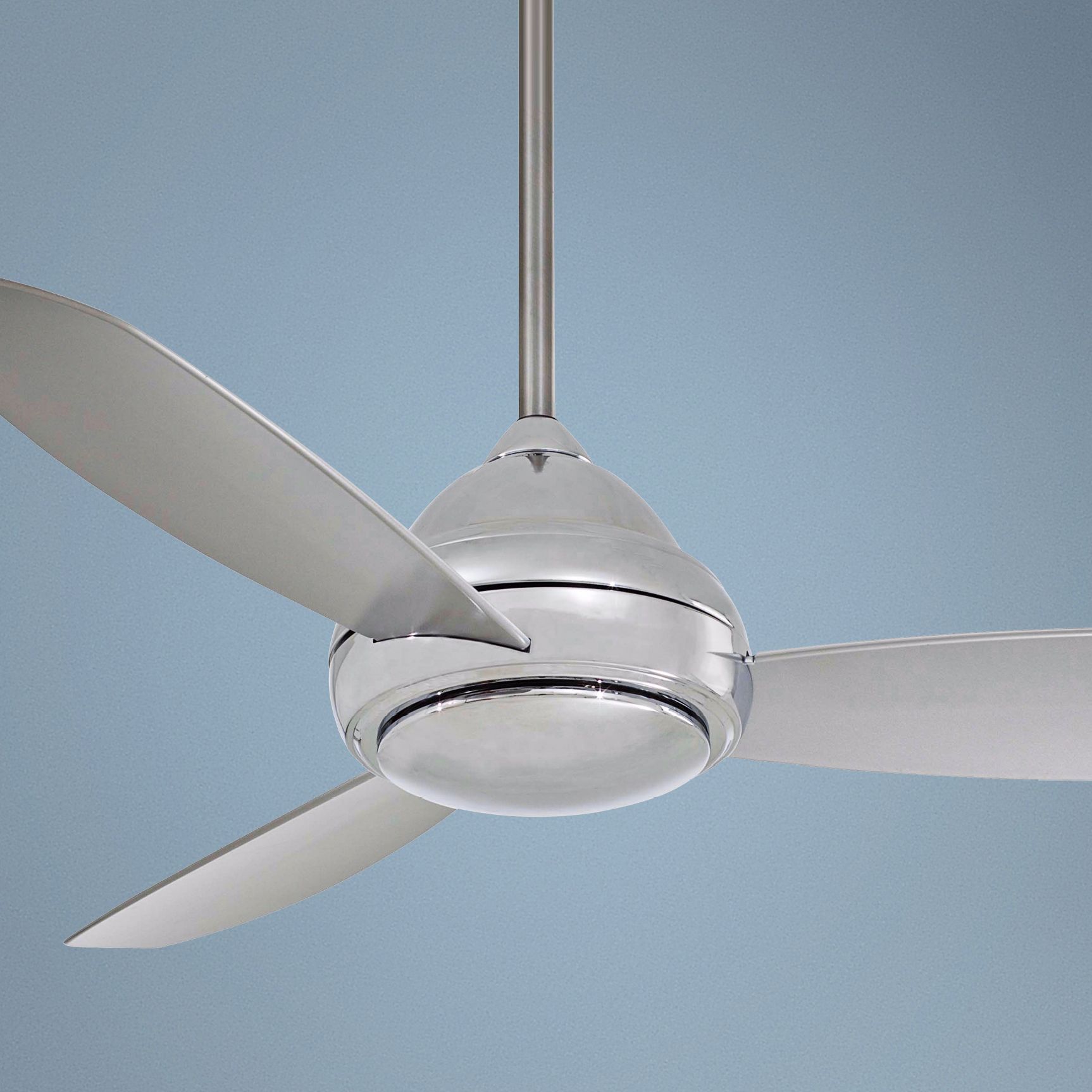 52" Minka Aire Concept I Polished Nickel Ceiling Fan