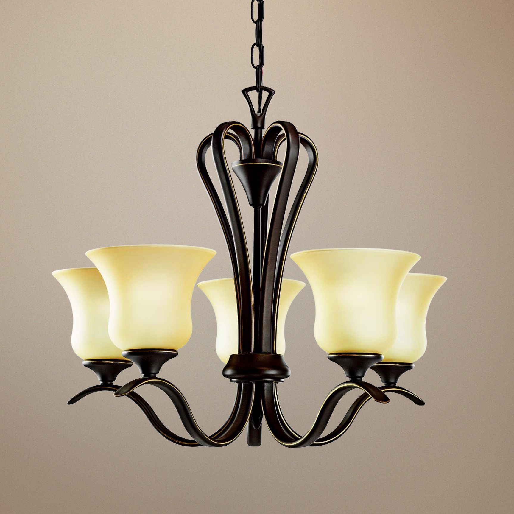 Kichler Wedgeport Olde Bronze 5-Light Chandelier