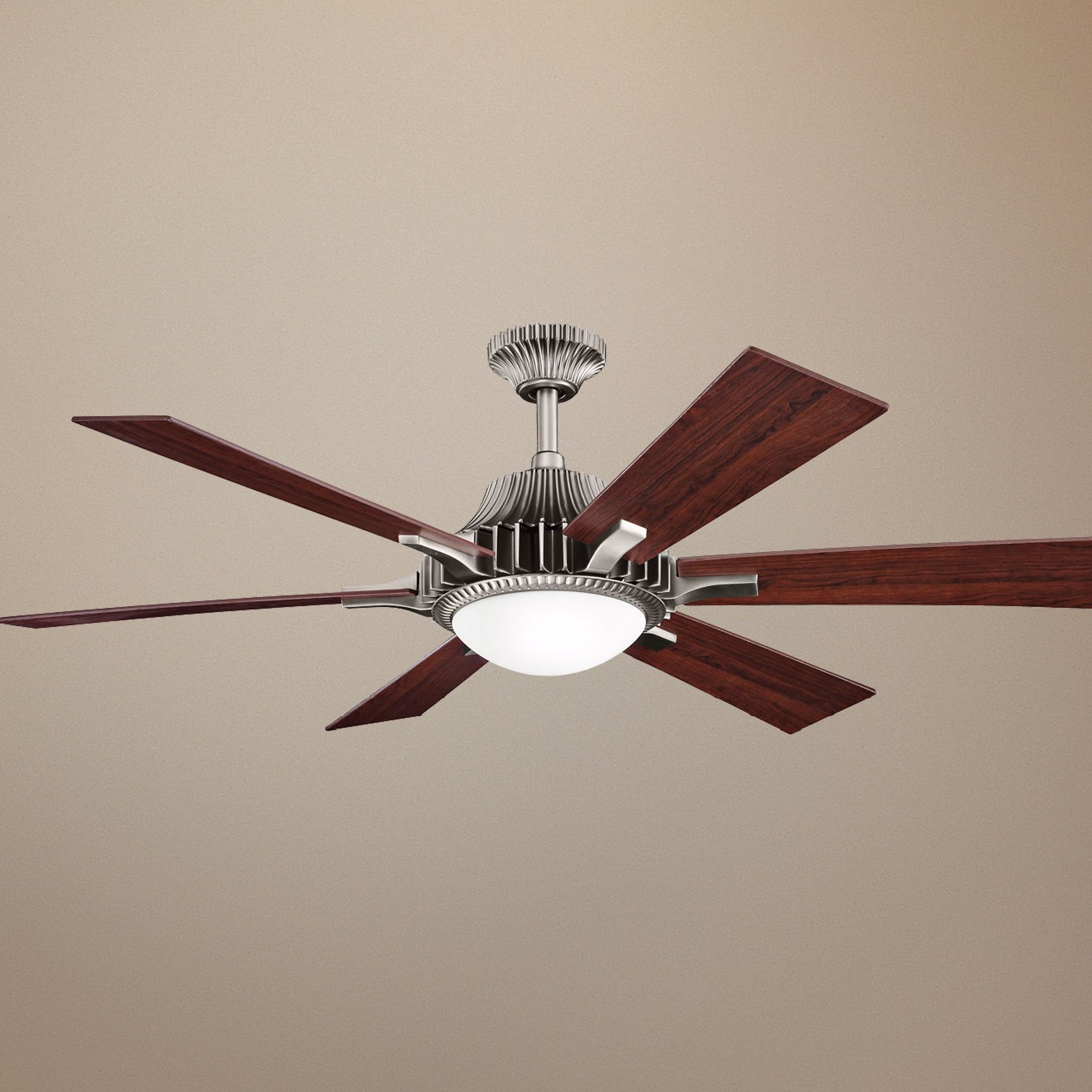 52" Kichler Valkyrie Antique Pewter Ceiling Fan