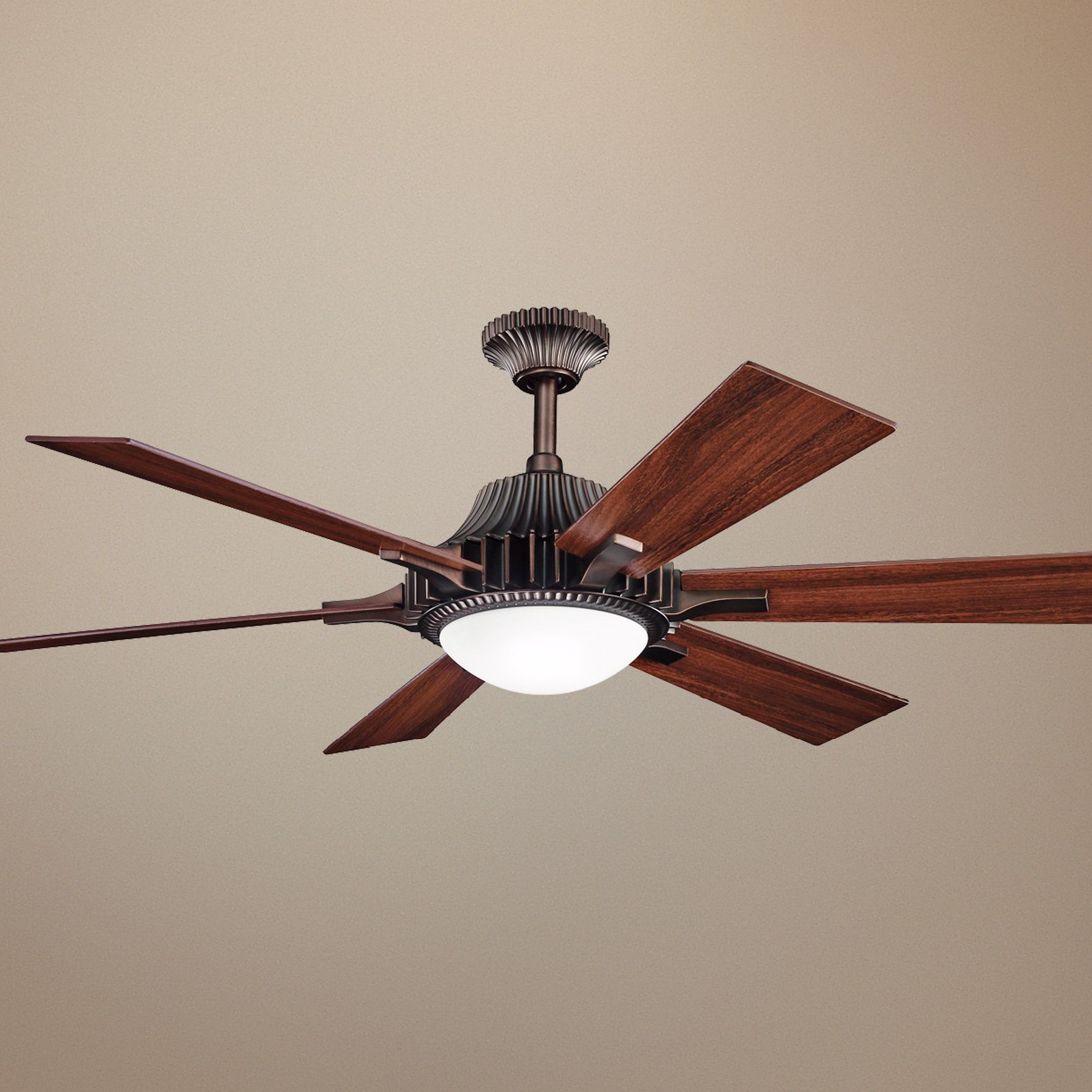 52" Kichler Valkyrie Brushed Bronze Ceiling Fan