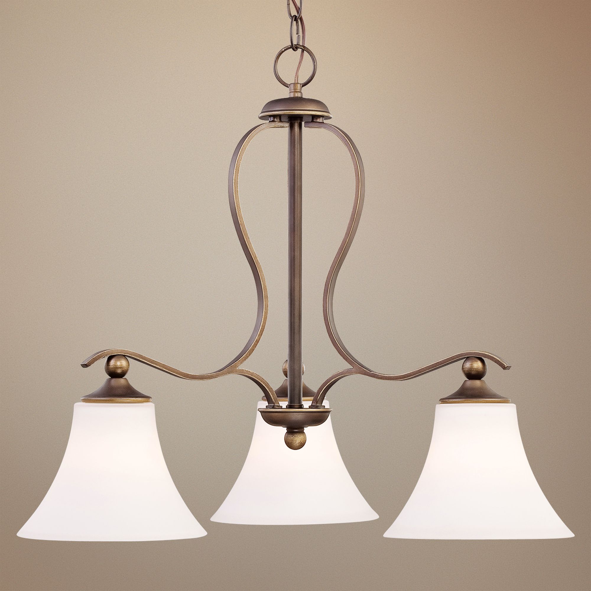 Quoizel Sophia Palladian Bronze Downlight Chandelier