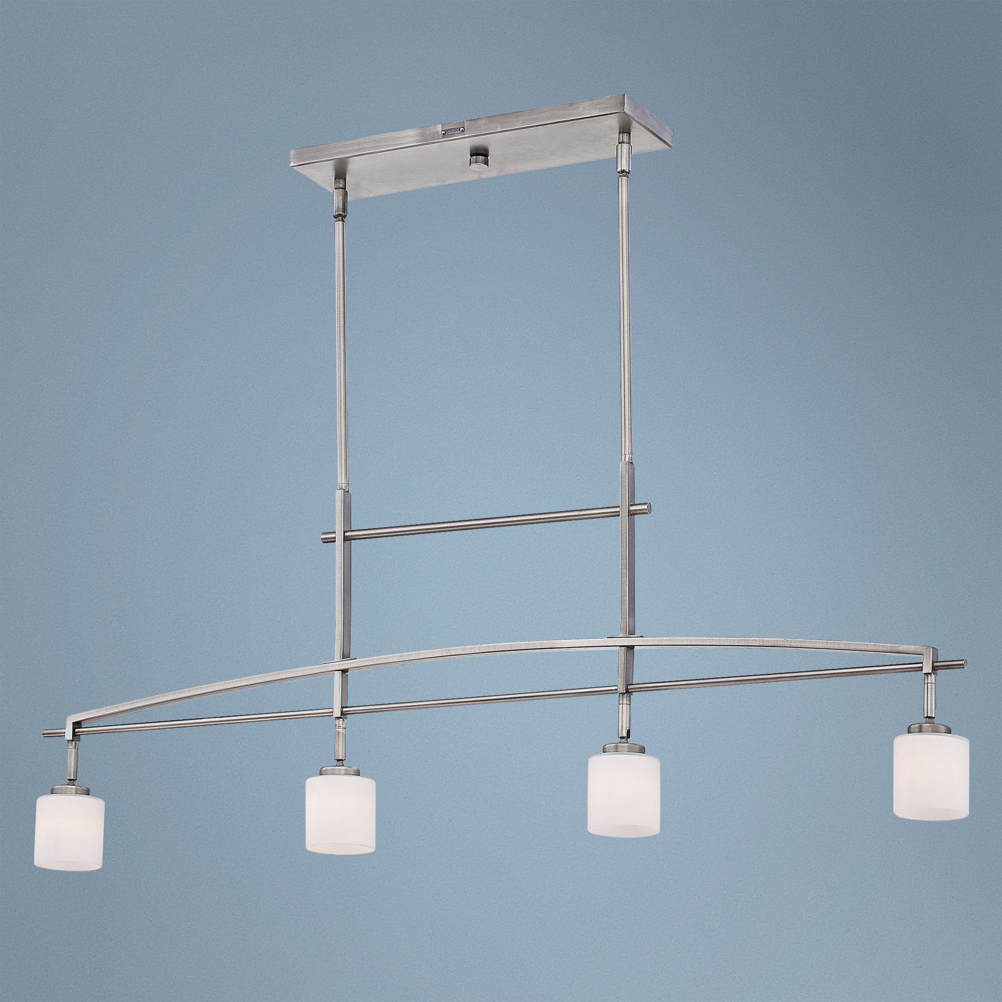 Quoizel Taylor Antique Nickel 4-Light Island Chandelier