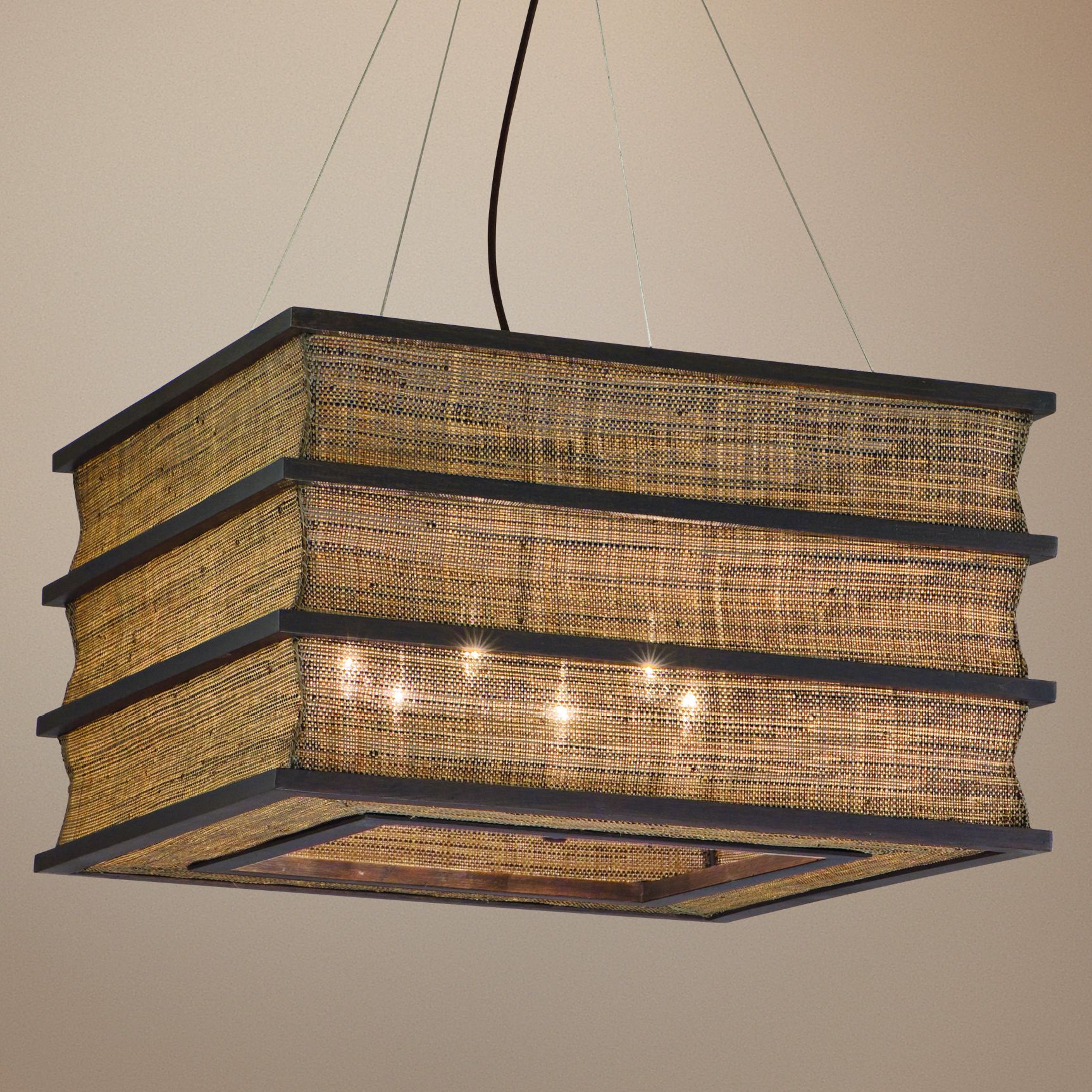 Bento Collection 24" Wide Pendant Chandelier