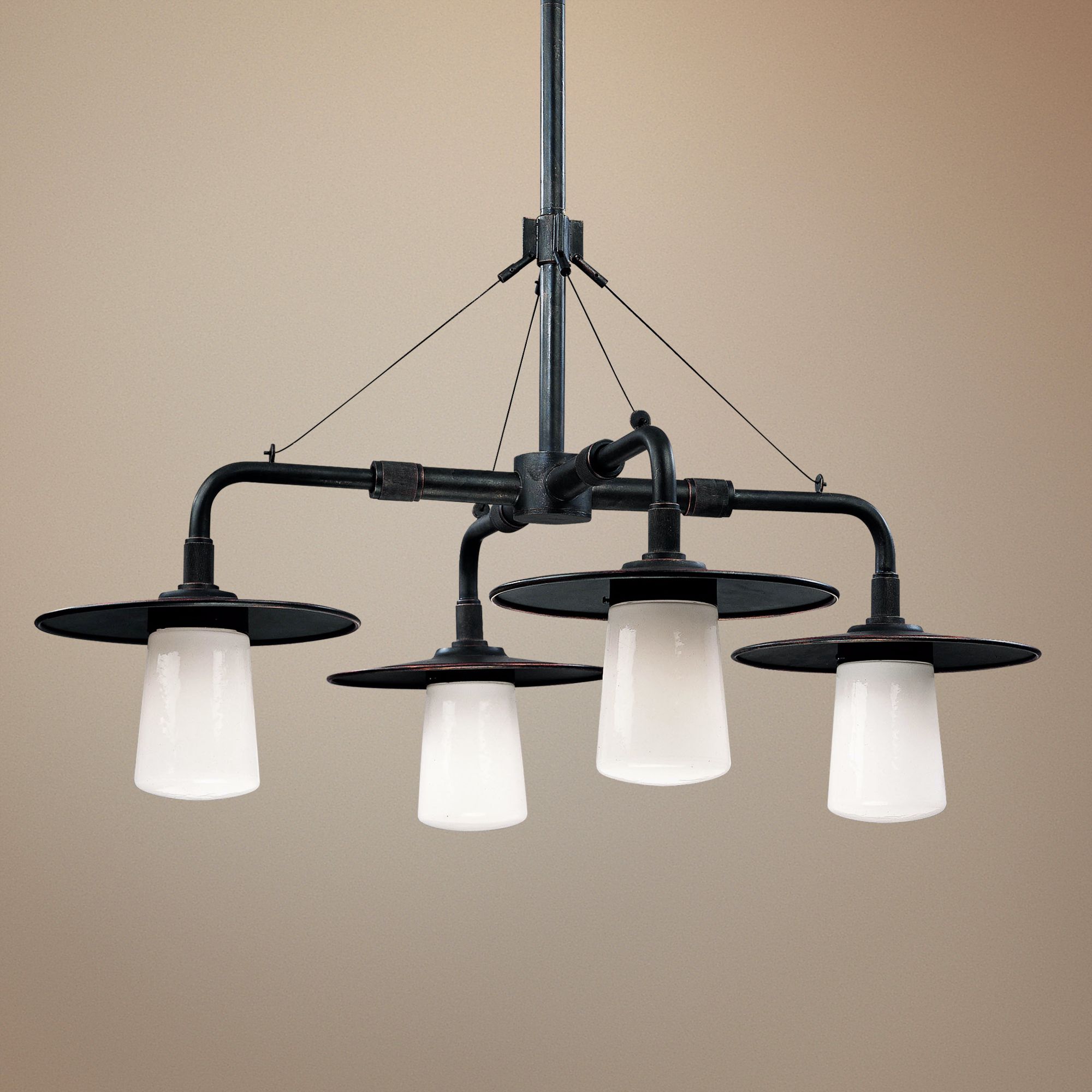 Edison Collection Americana Bronze 30" Wide Chandelier