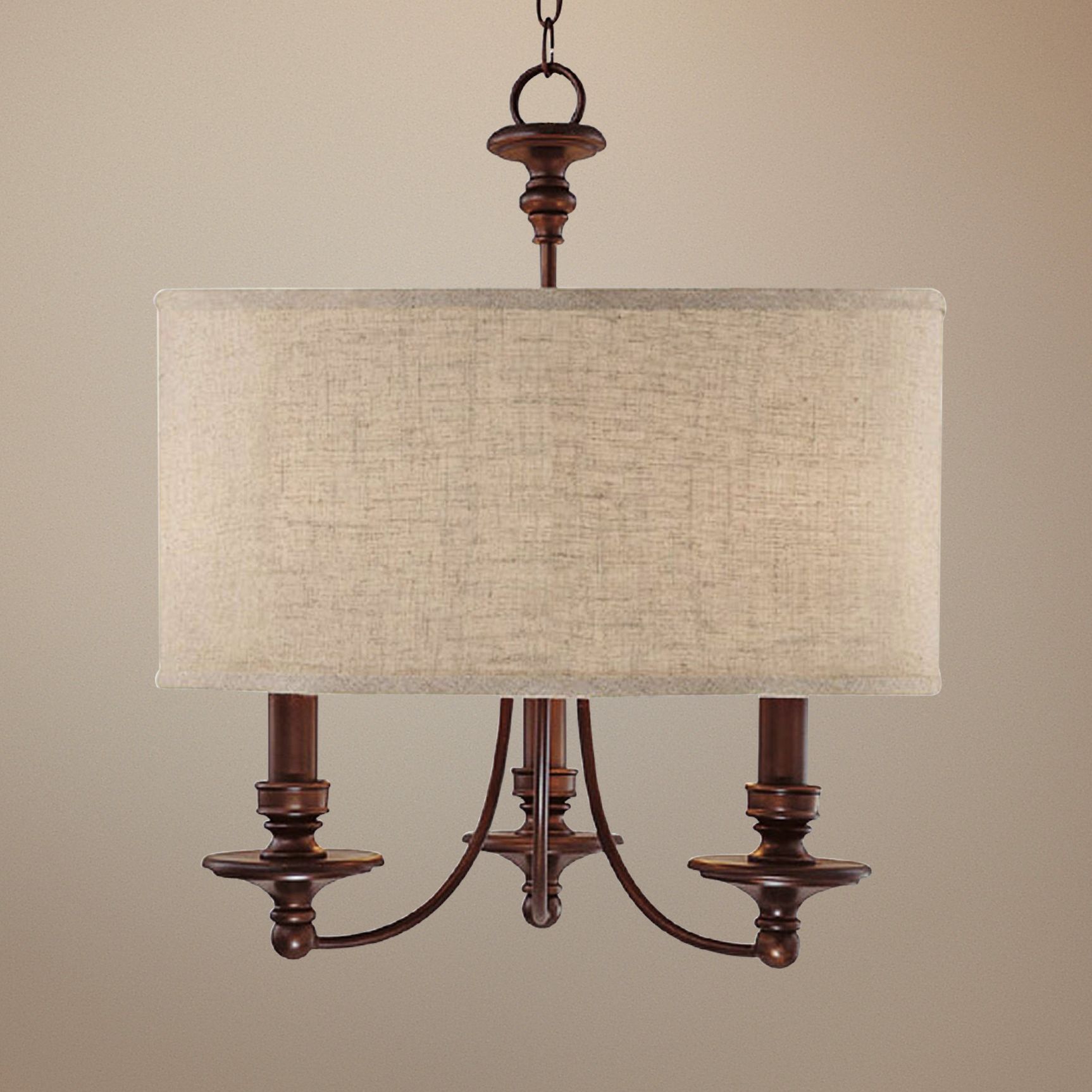 Midtown Collection Burnished Bronze 25" Wide Chandelier