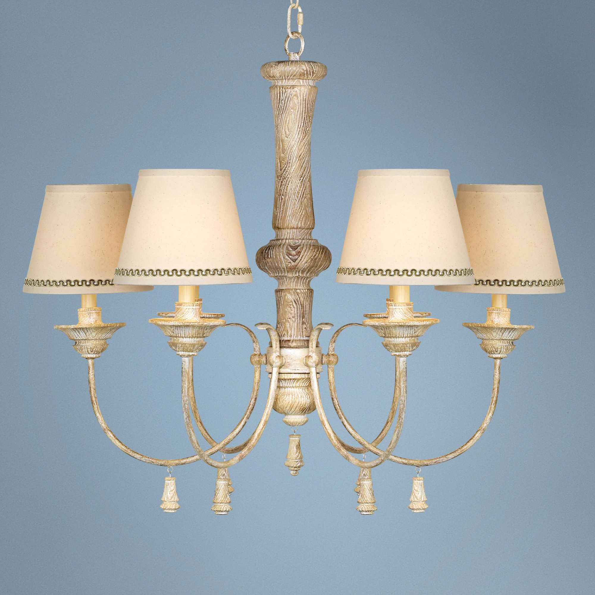 Kathy Ireland Grand Maison Creme 28 1/4" Wide Chandelier