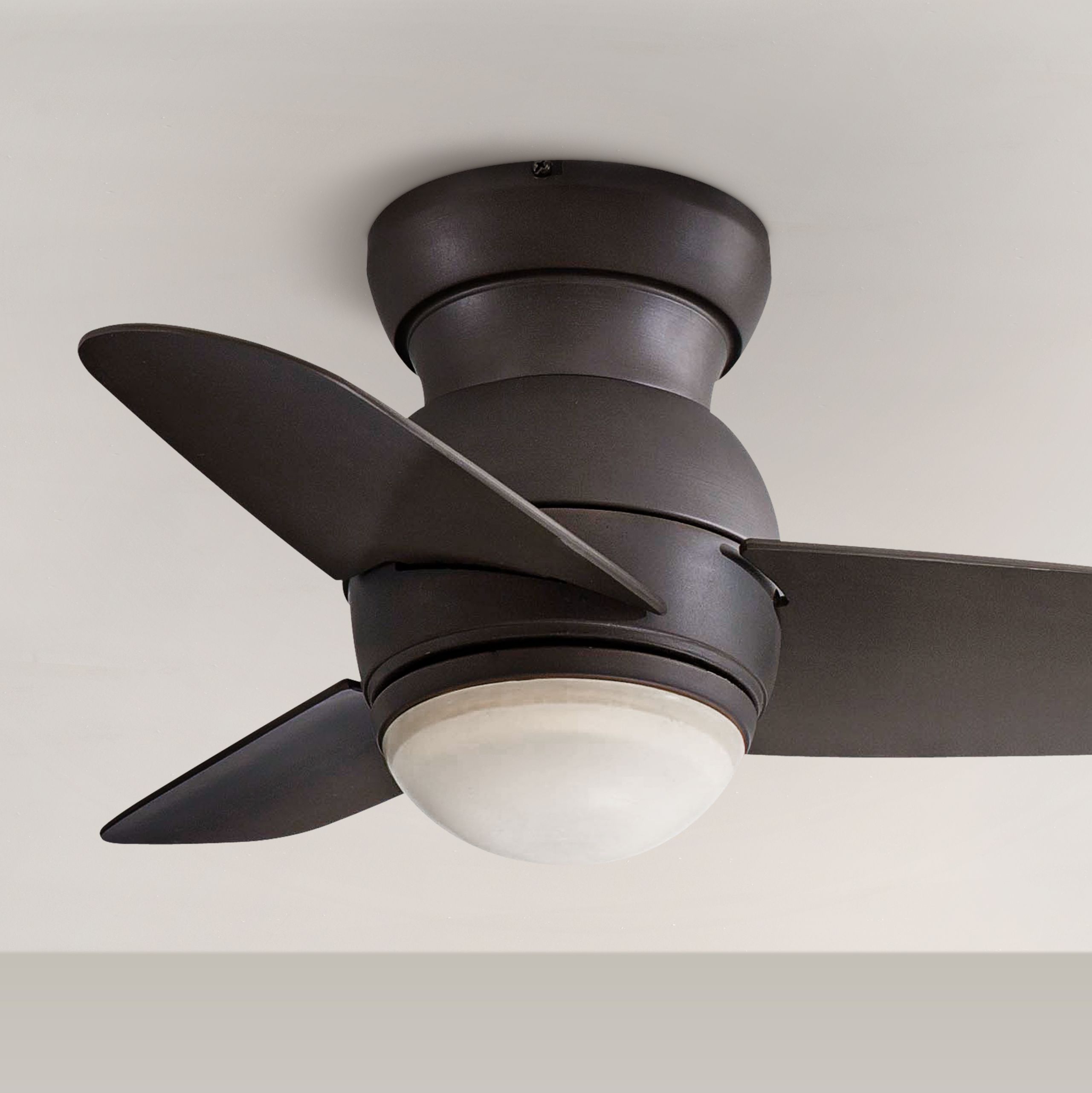 26" Minka  Spacesaver Oil Rubbed Bronze Hugger Ceiling Fan