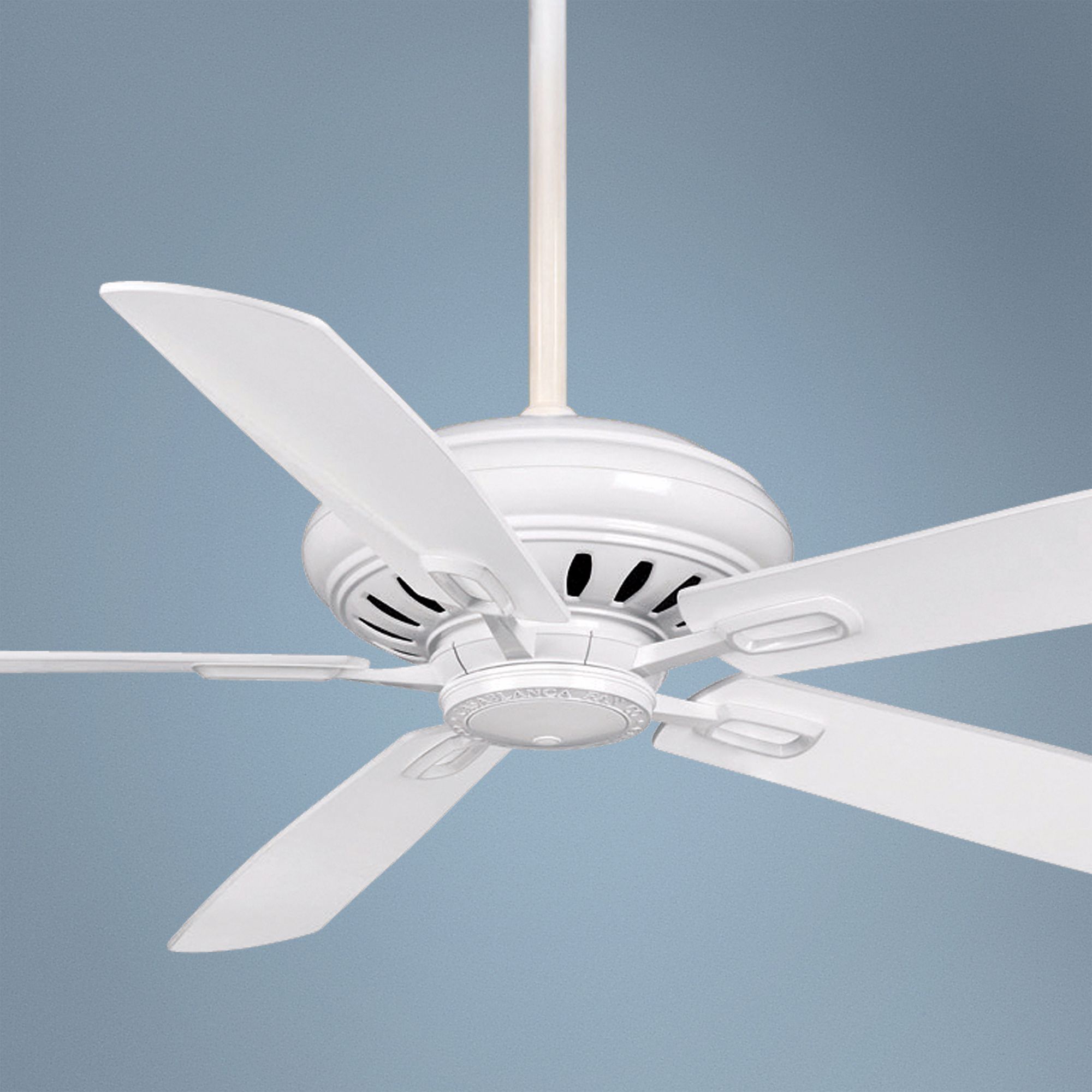 60" Casablanca Holliston White Energy Star DC Ceiling Fan