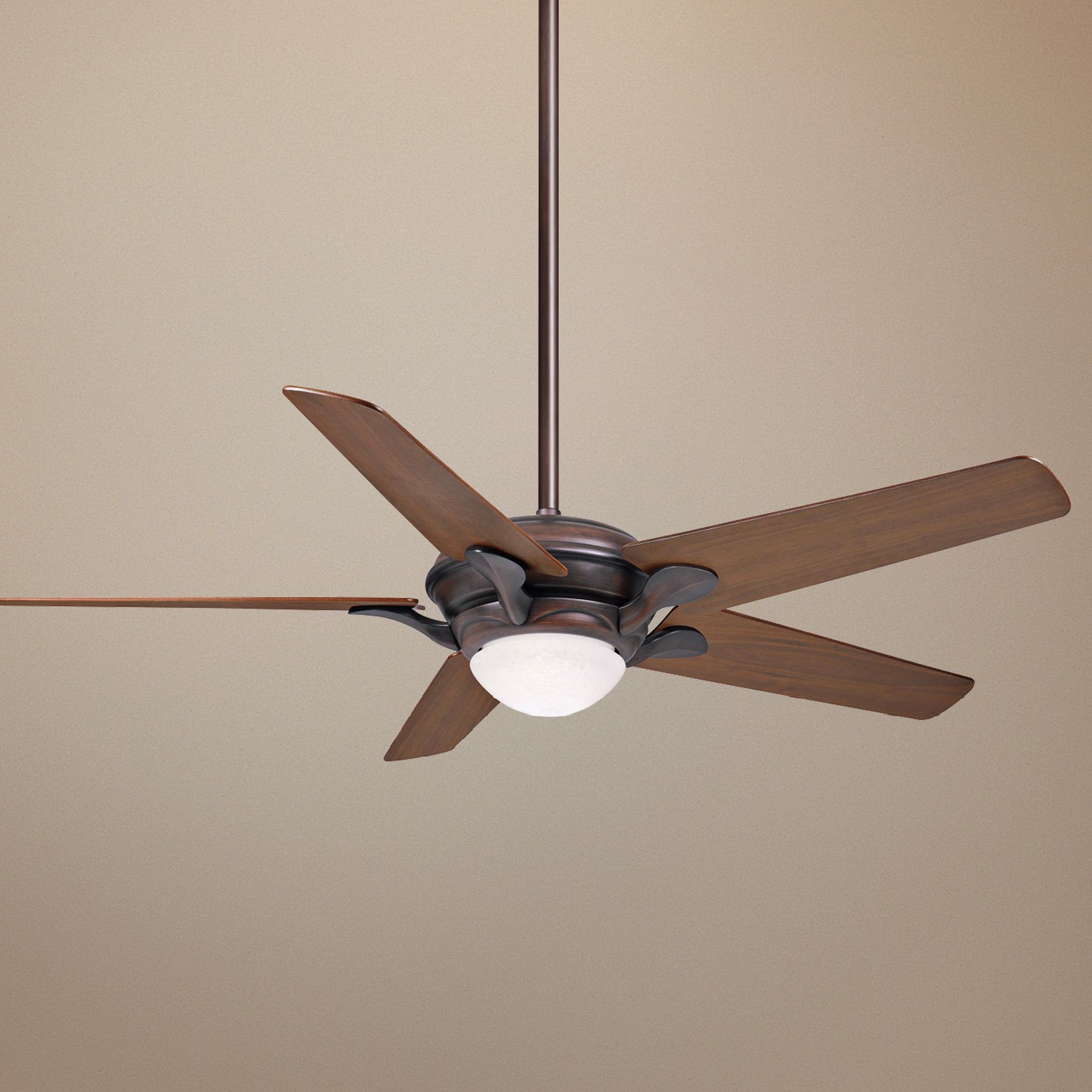 55" Casablanca Bel Air Brushed Cocoa Ceiling Fan