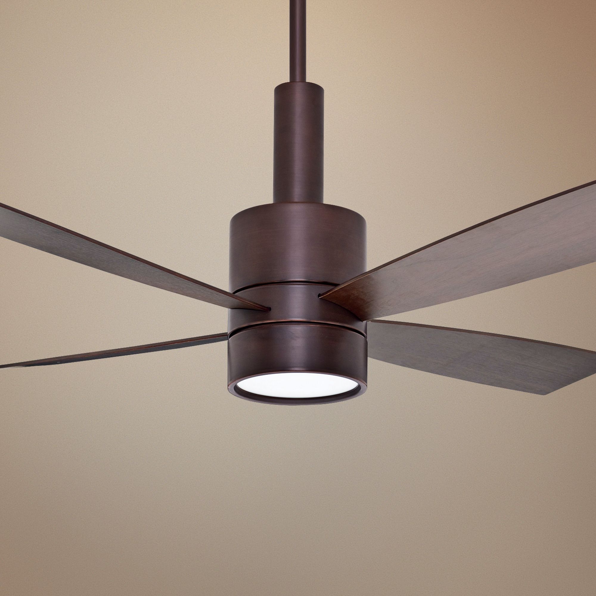 54" Casablanca Bullet Brushed Cocoa Ceiling Fan