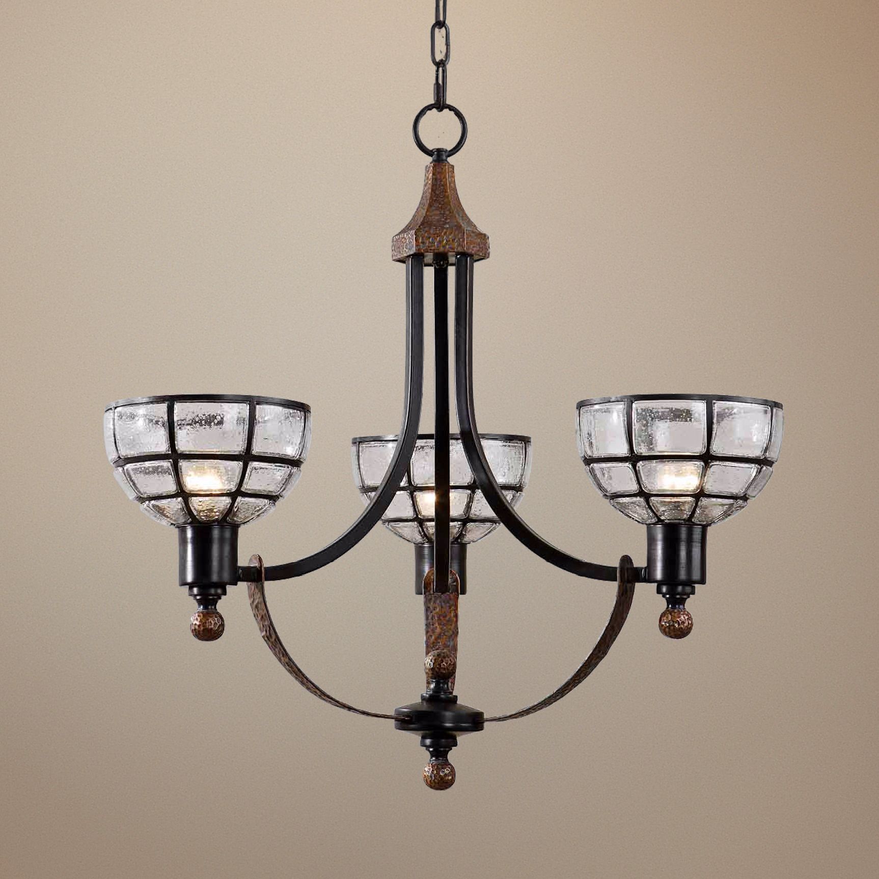 Uttermost Gelati 3-Light Chandelier