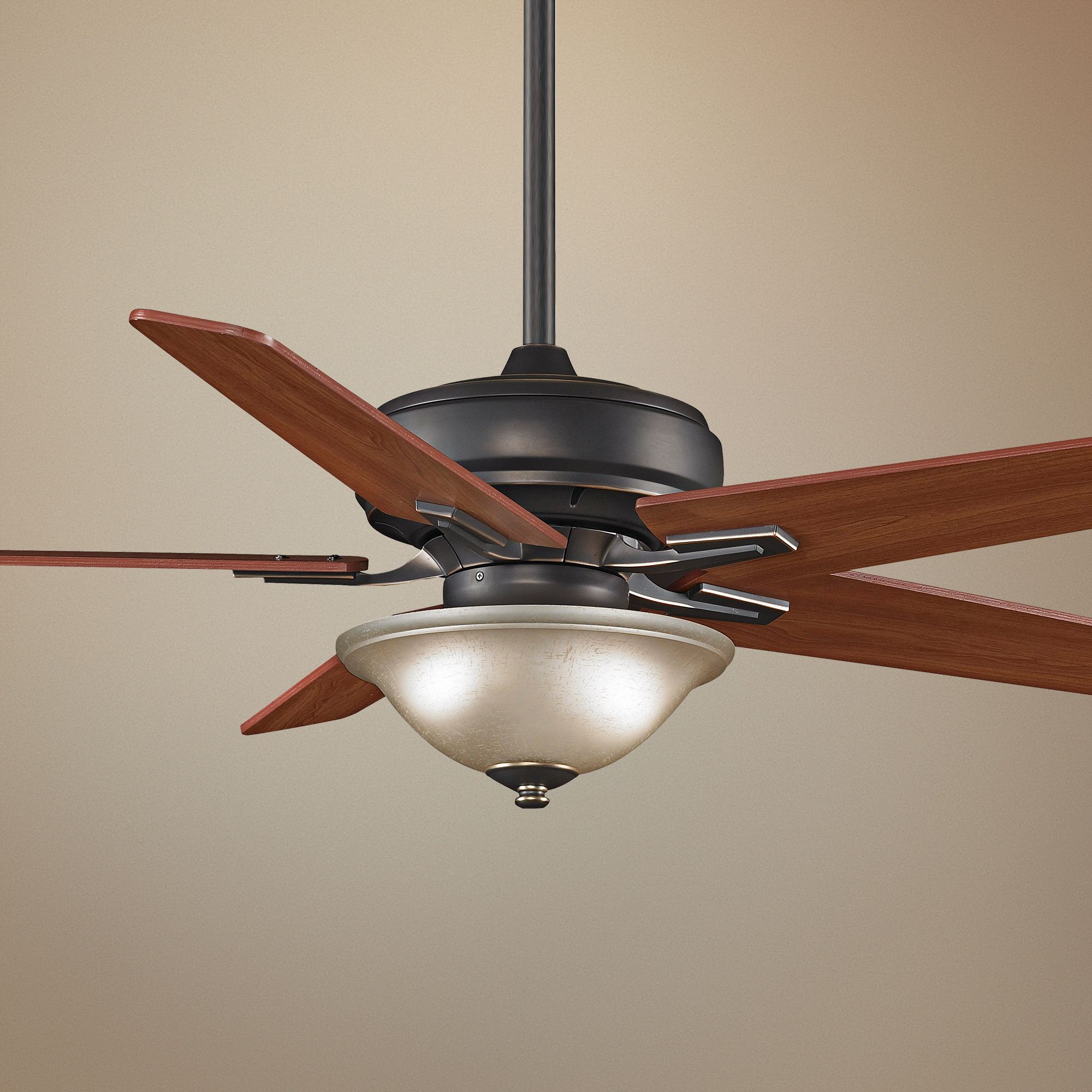 60" Fanimation Keistone Bronze Accent Ceiling Fan