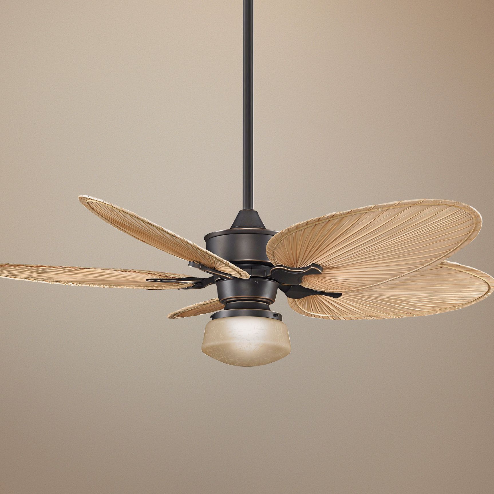 52" Fanimation Islander Bronze Ceiling Fan with Light Kit