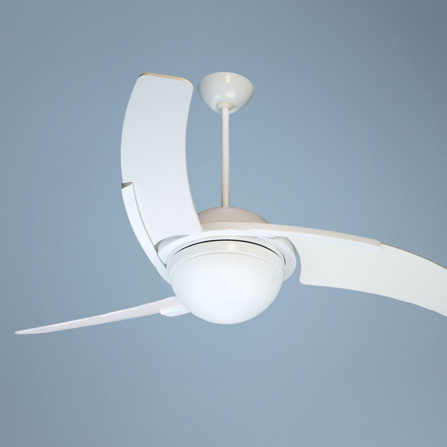 54" Craftmade Juna White Ceiling Fan