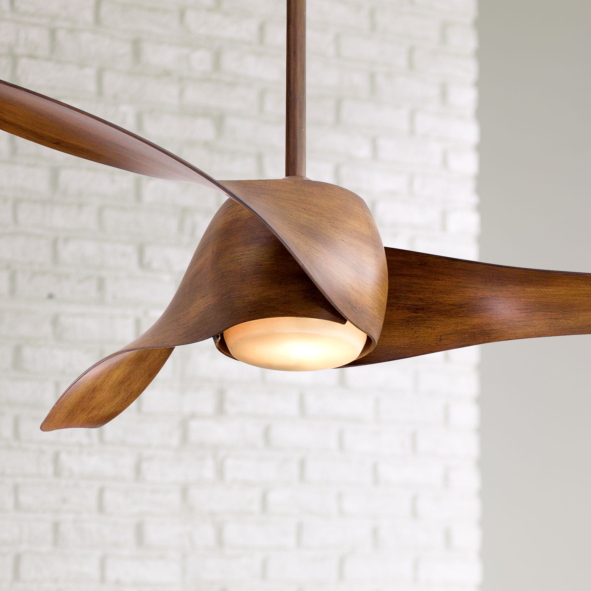 58" Artemis Distressed Koa Finish Ceiling Fan