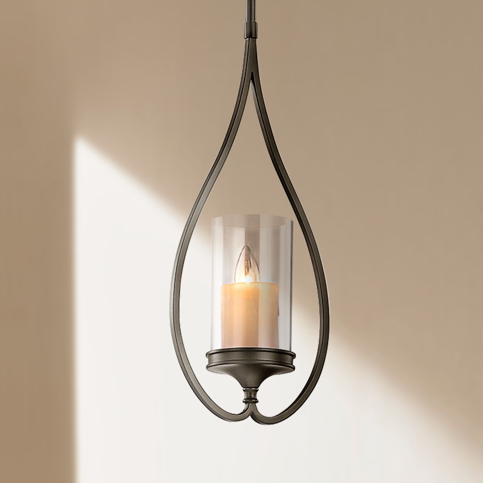 Kichler Lara Shadow Bronze 8 3/4" Wide Mini Pendant Light